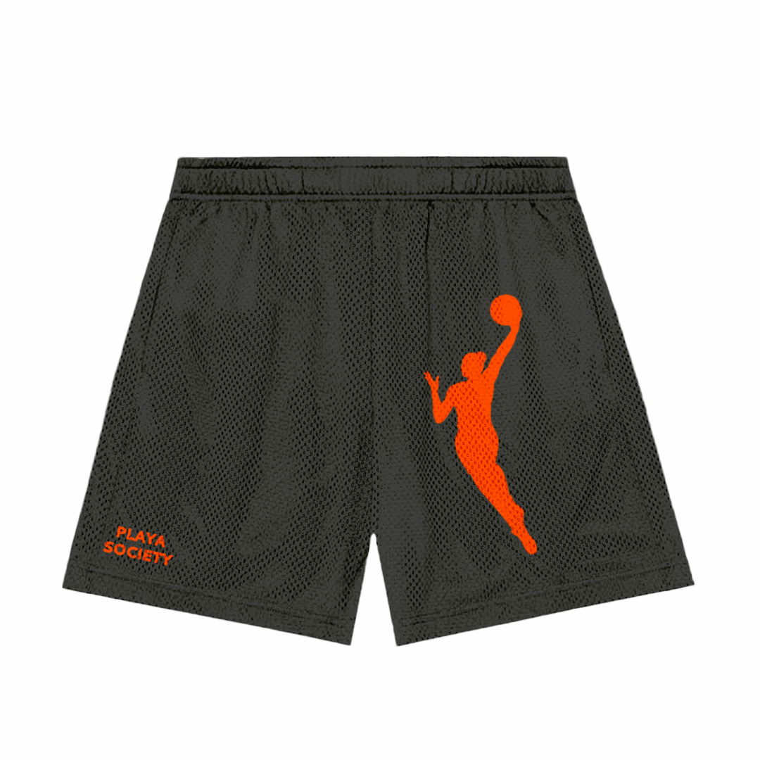 Playa Society WNBA Logo Shorts