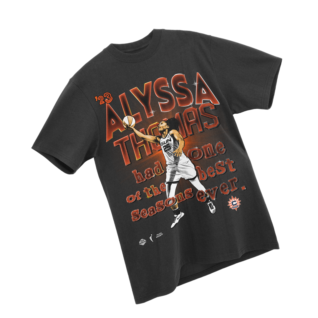 Alyssa thomas Connecticut sun 2023 triple double wNBA all time leader shirt,  hoodie, sweater, long sleeve and tank top