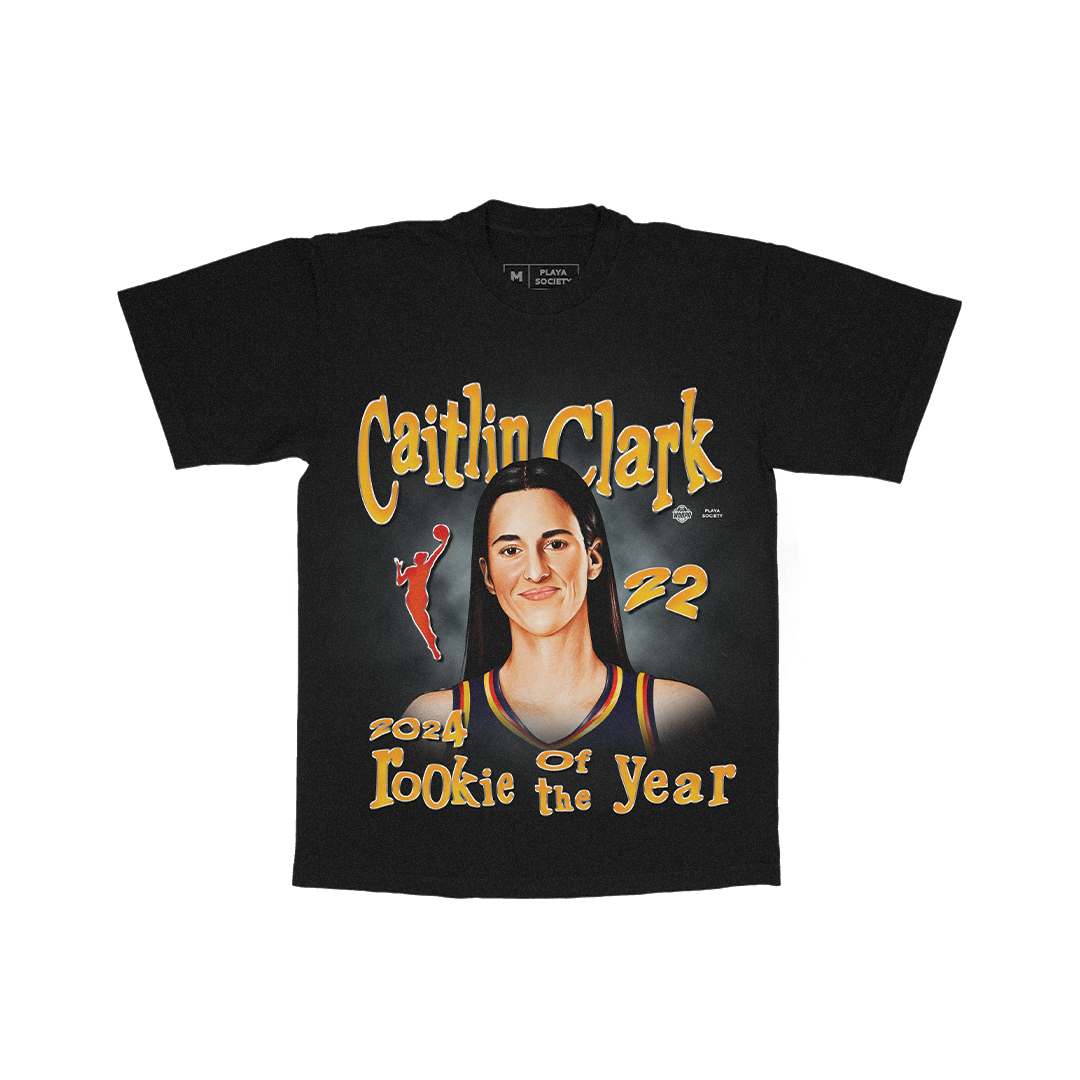 Playa Society Caitlin Clark Rookie of the Year T-shirt