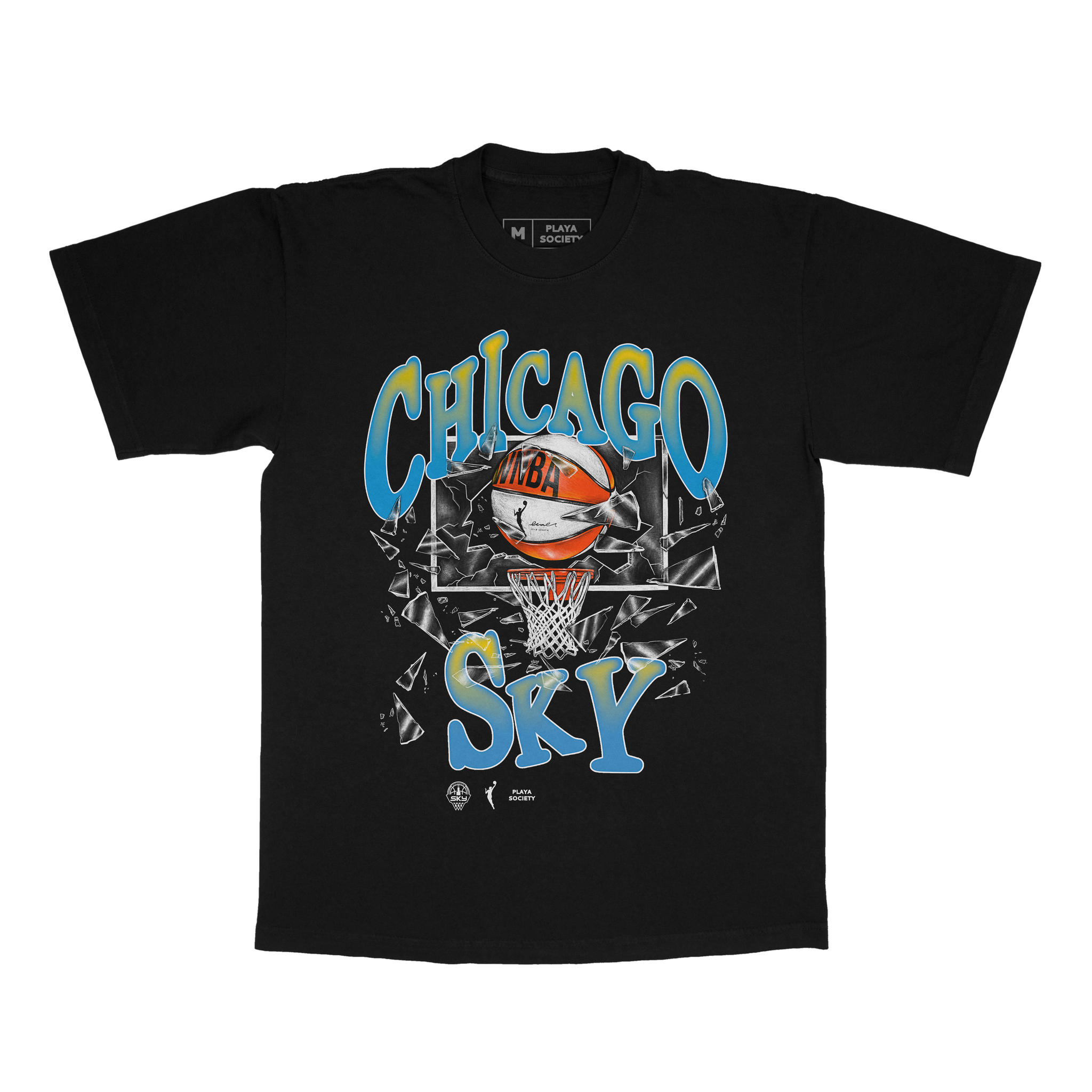 Chicago Sky "Shattered Glass" T-shirt