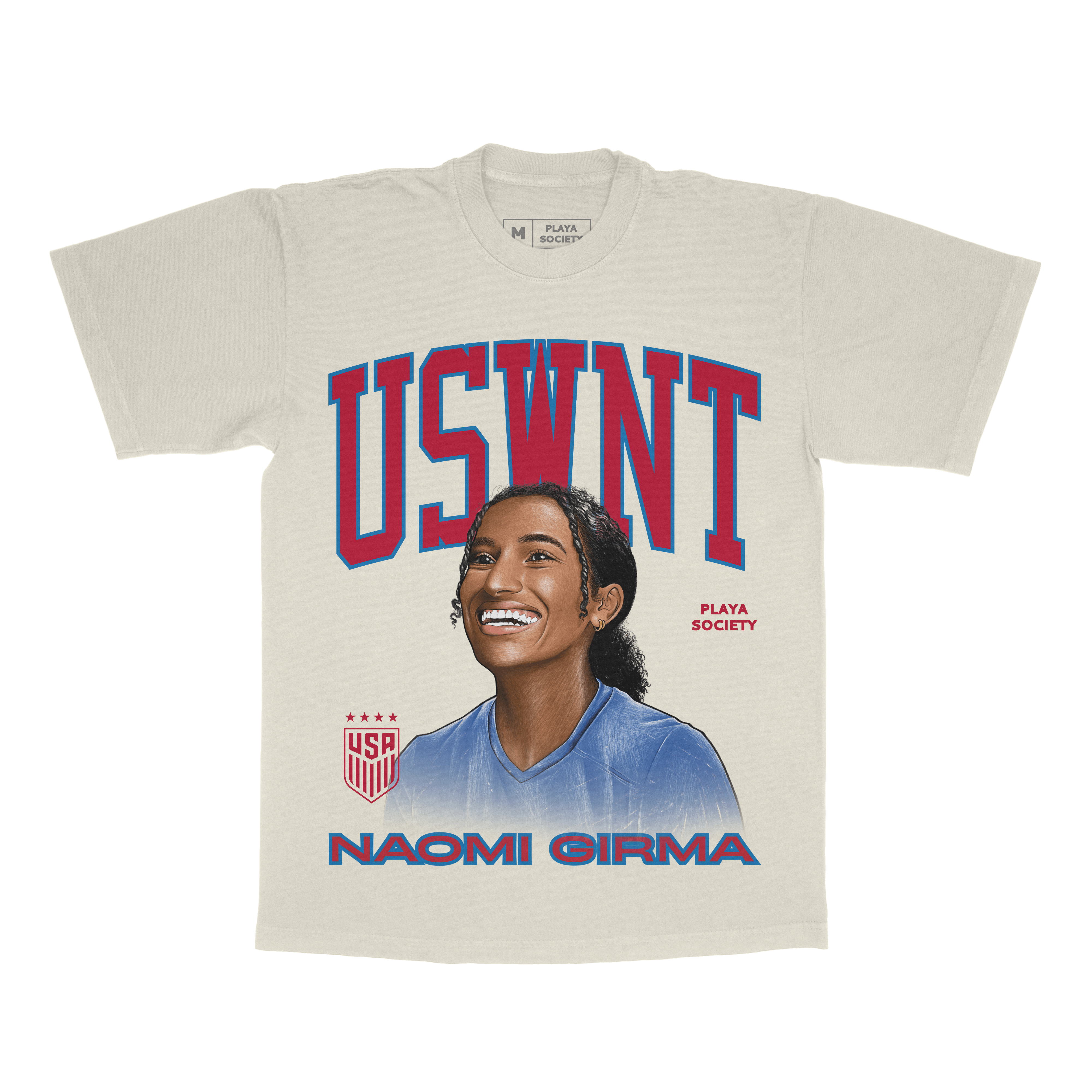 Playa Society USWNT Naomi Girma T-Shirt