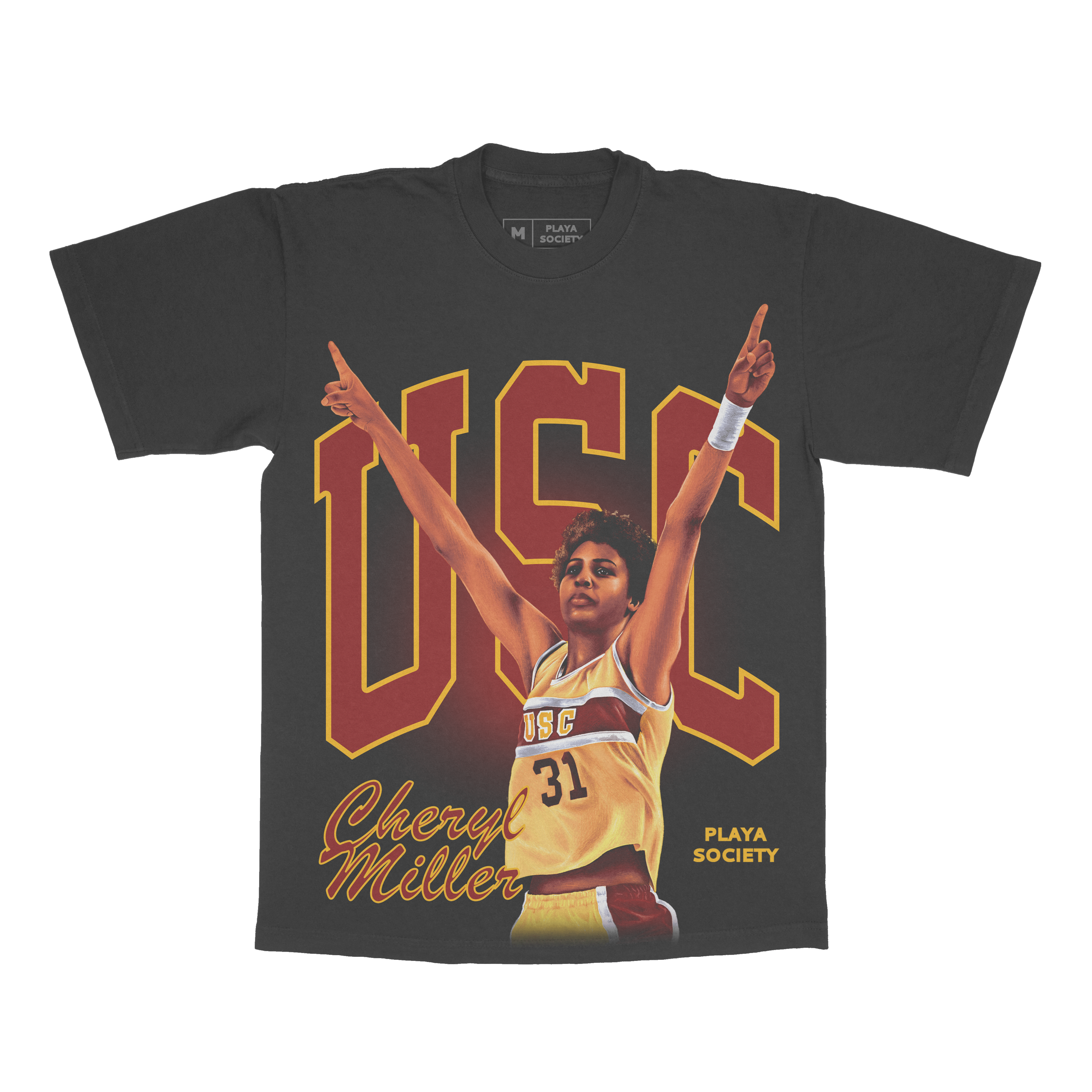 Playa Society X USC 2026 Cheryl Miller T-Shirt