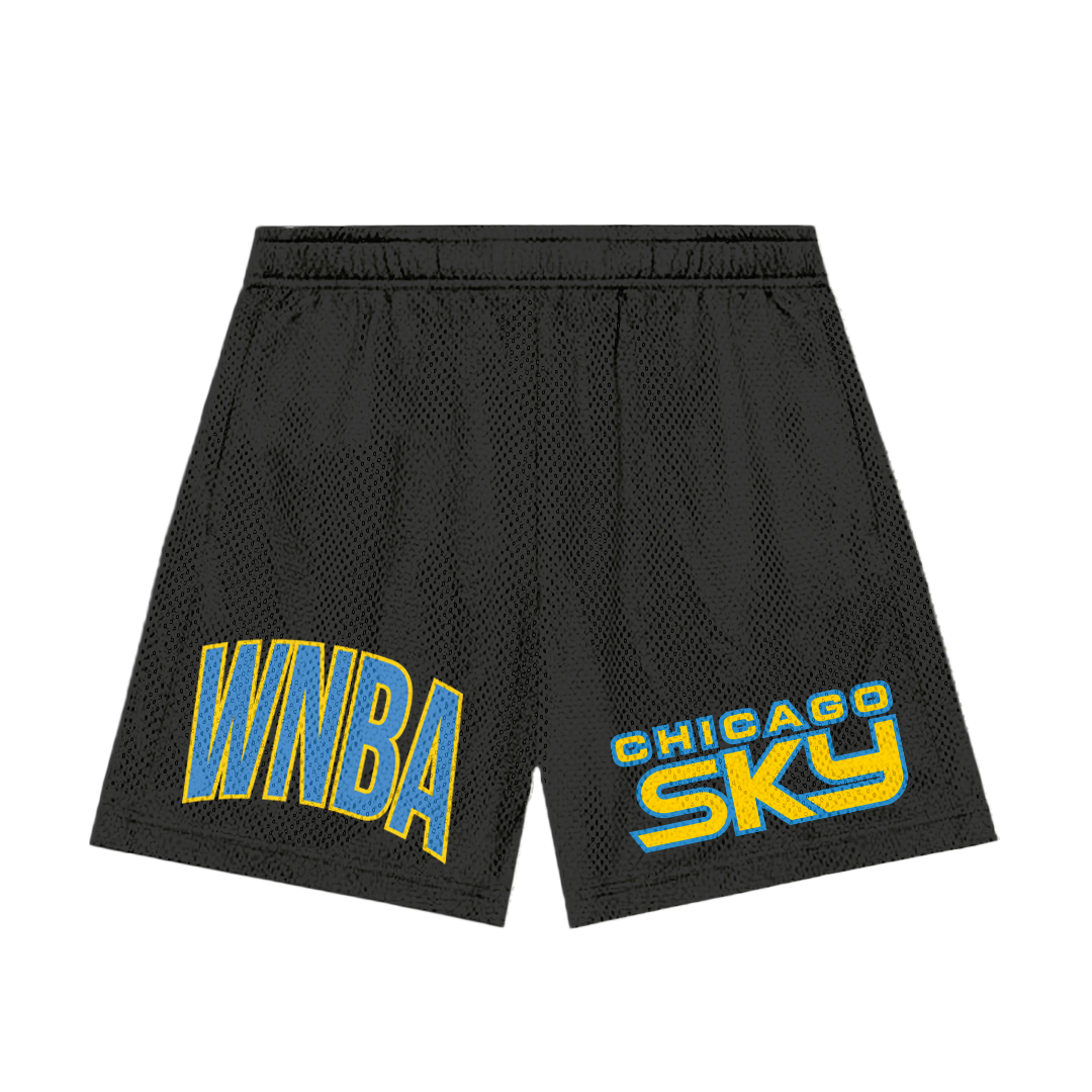 WNBA Chicago Sky Basketball Shorts - SleeperBear