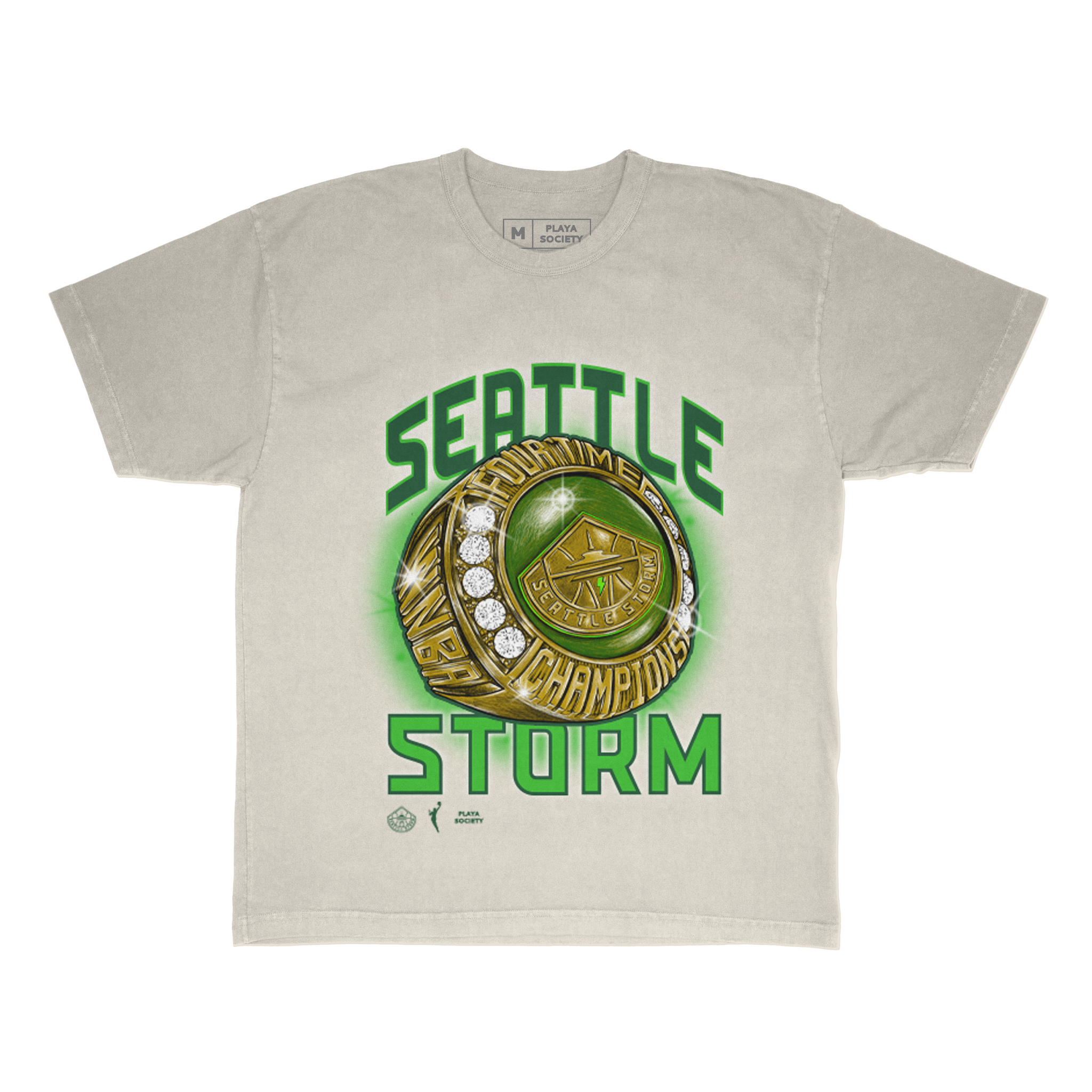Playa Society WNBA Seattle Storm Team T-Shirt - Playa Society
