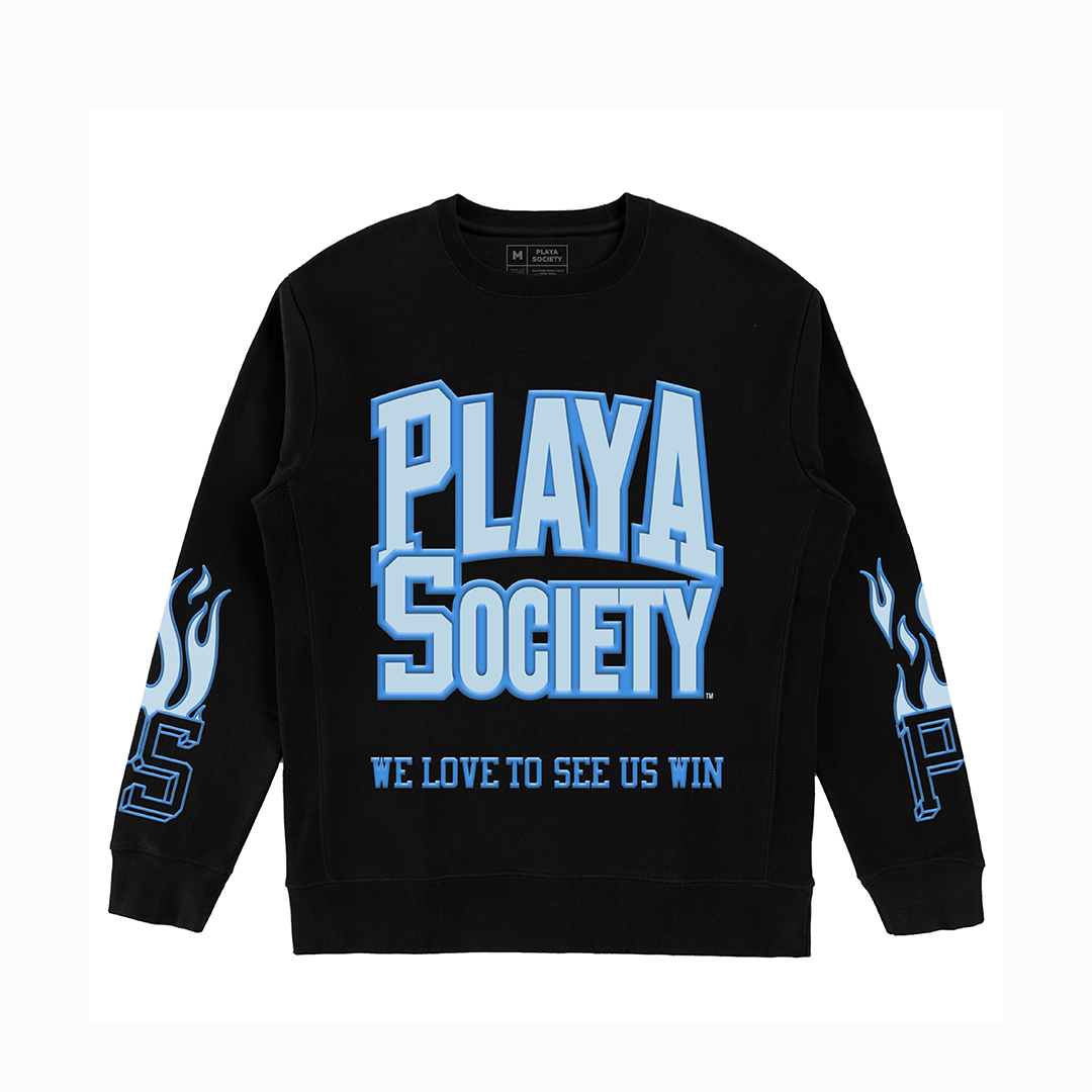 PS. We Love to See Us Win Crewneck Sweatshirt - Playa Society