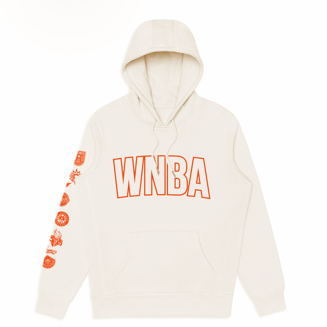 white wnba hoodie