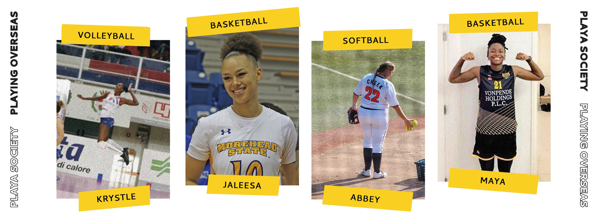 Playing Overseas: Q+A With 4 International Athletes