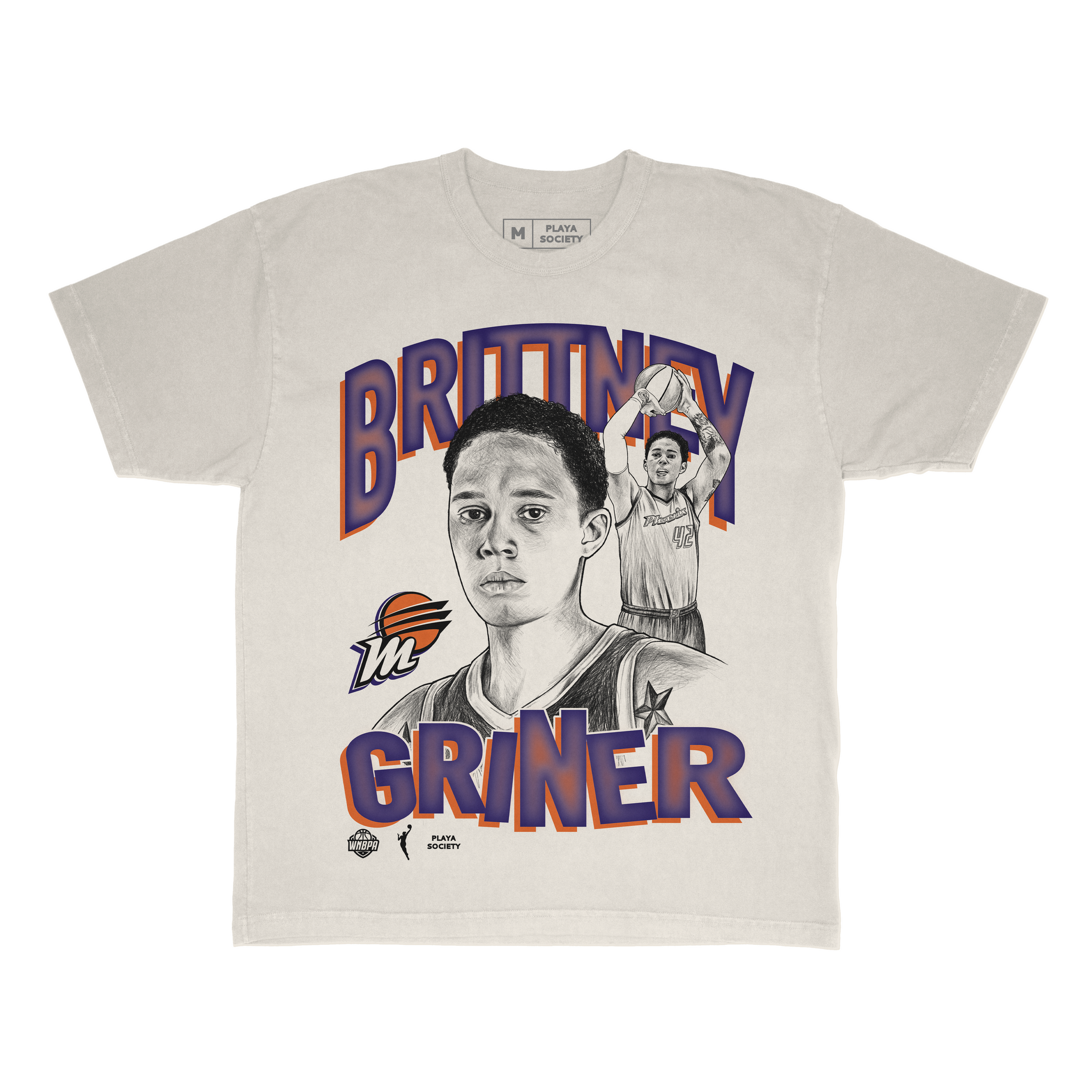 WNBA ‘23 Brittney Griner T-Shirt - Playa Society