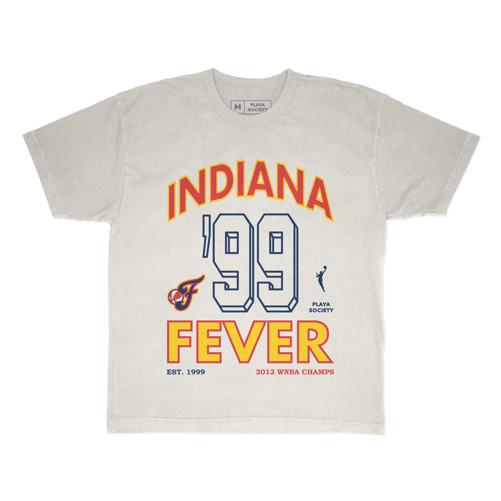 Playa Society WNBA Indiana Fever Team T-Shirt