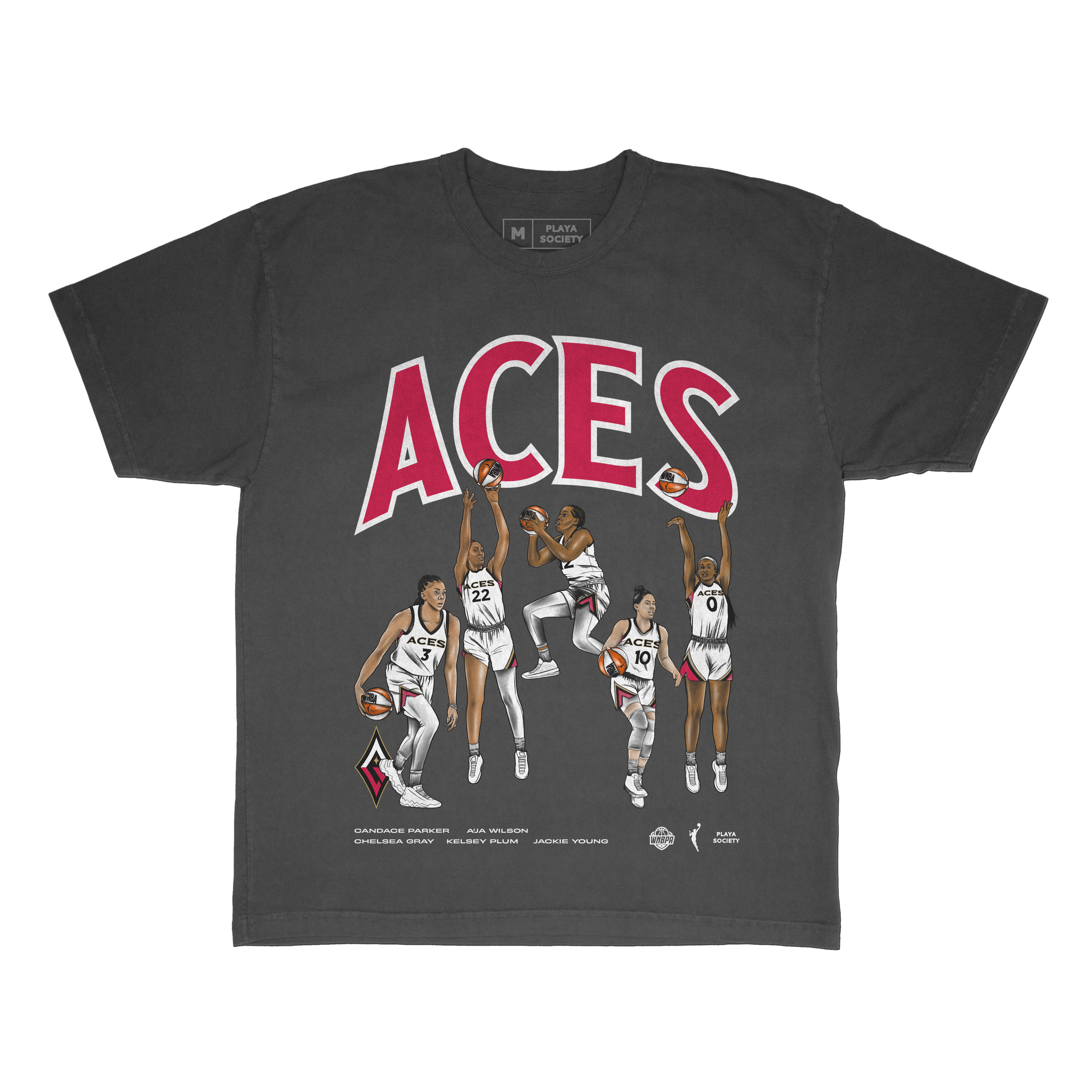 WNBA Las Vegas Aces Full House T-Shirt