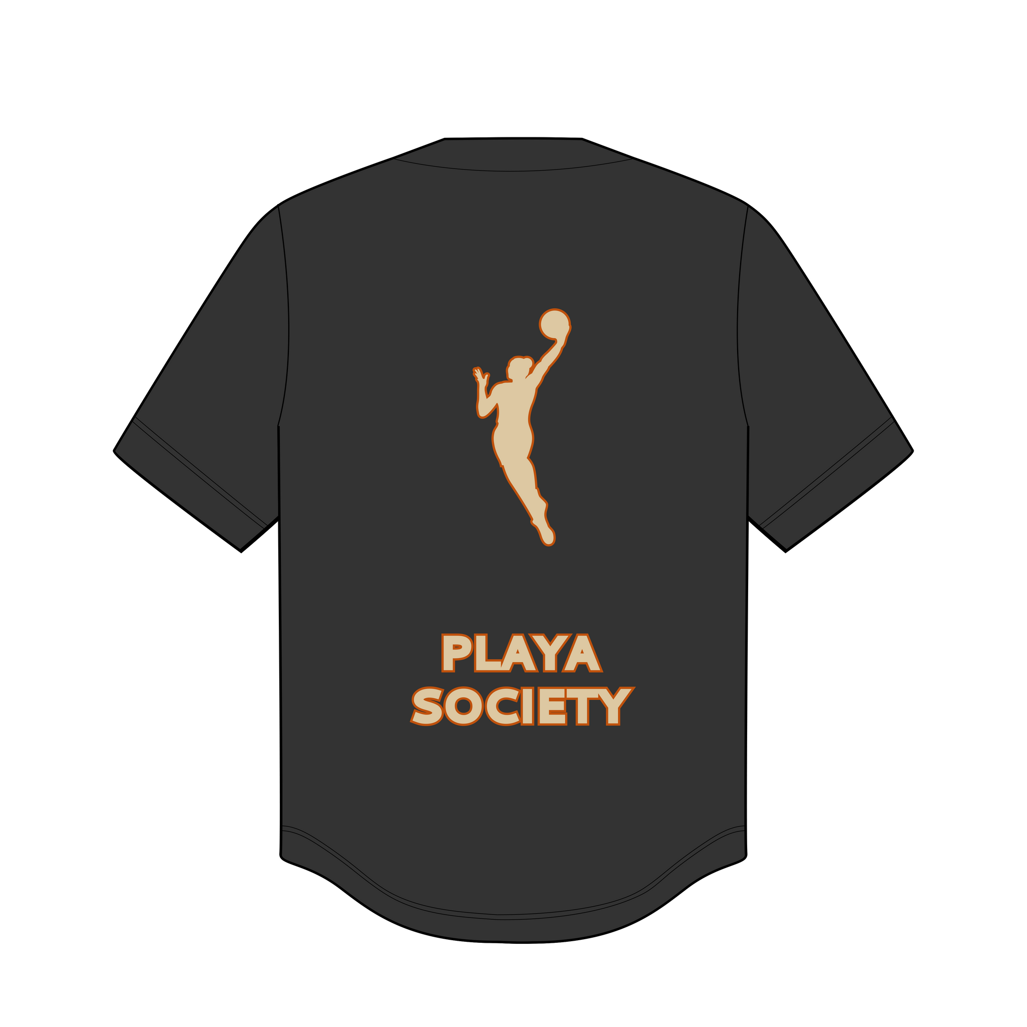Playa Society WNBA Mesh Button Up - Playa Society