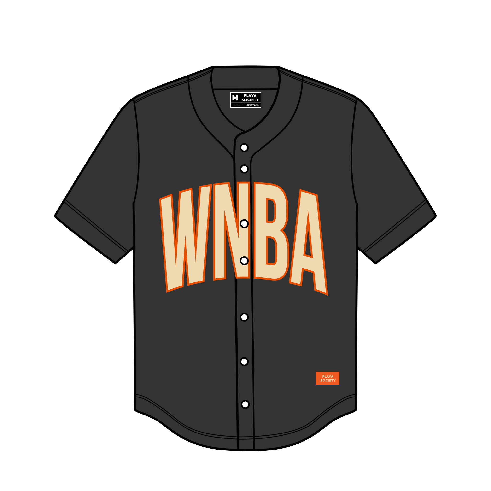 Playa Society WNBA Mesh Button Up - Playa Society