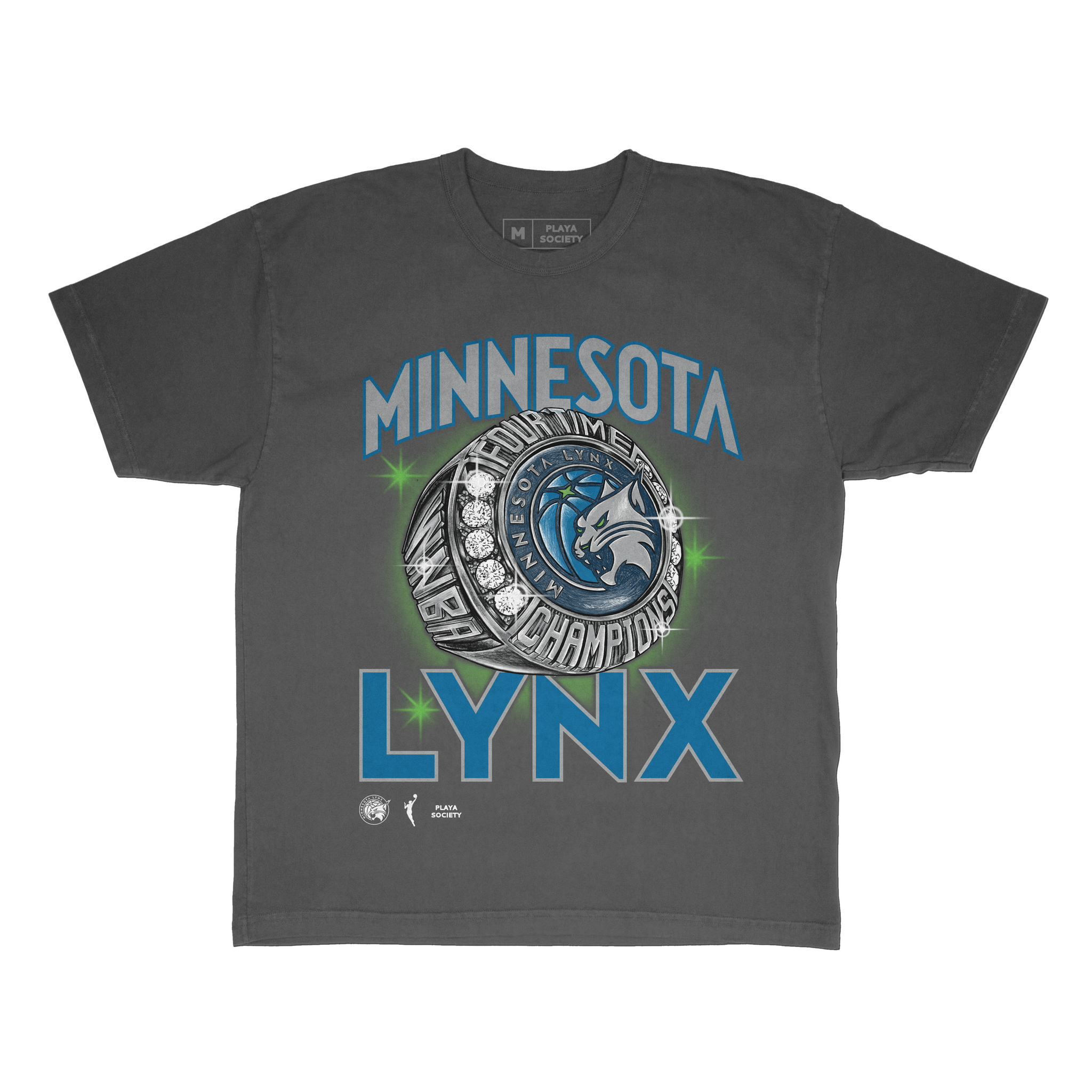Playa Society WNBA Minnesota Lynx Team T-Shirt