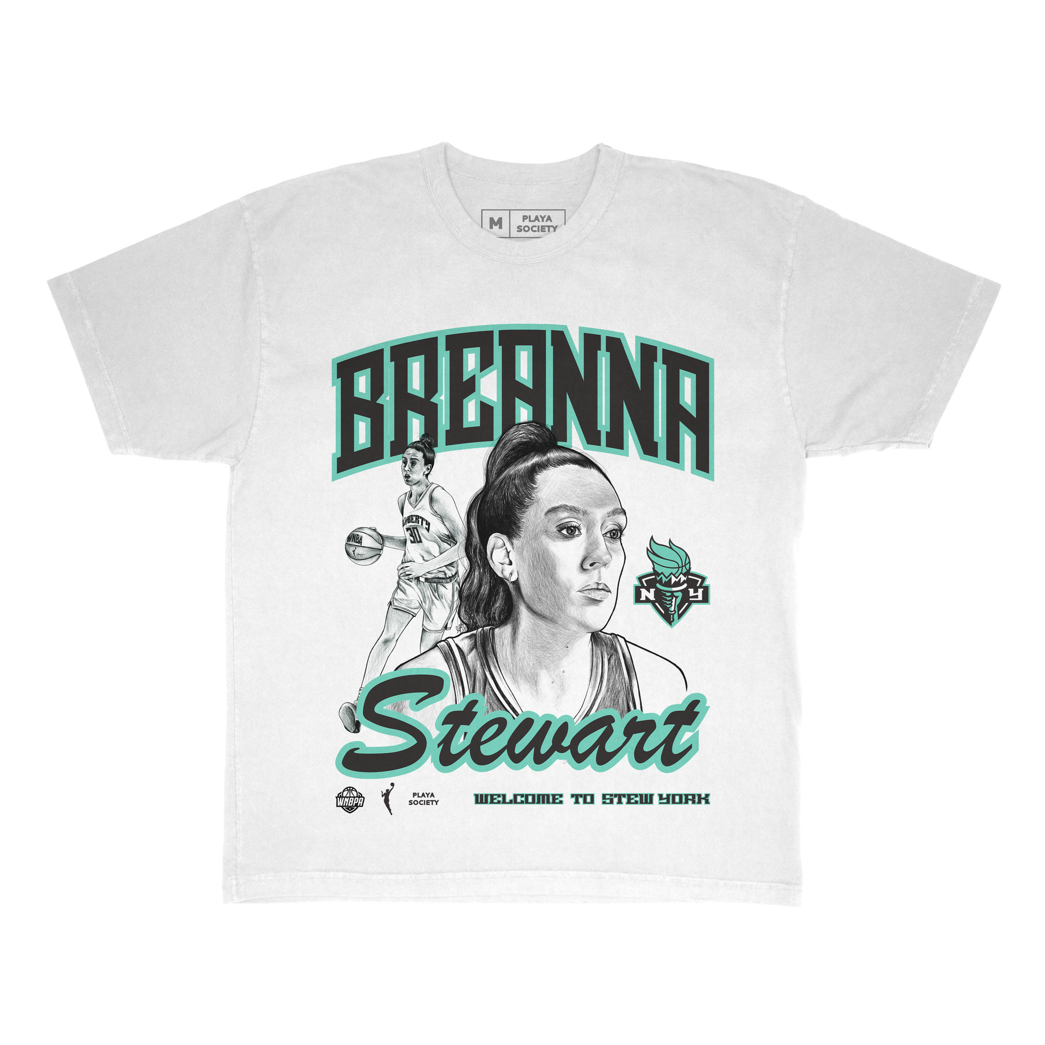 WNBA ‘23 Breanna Stewart T-Shirt - Playa Society