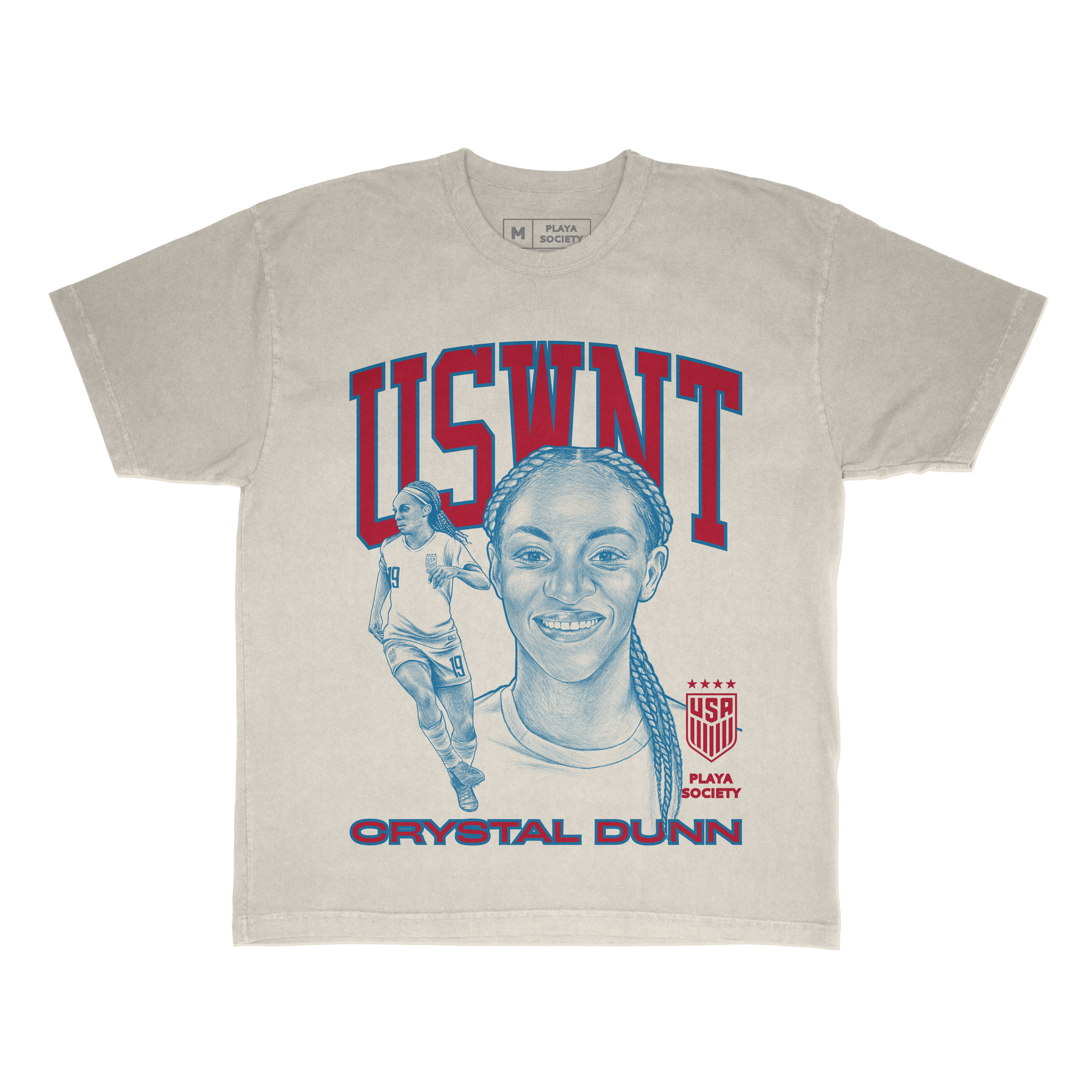 Playa Society USWNT Crystal Dunn T-Shirt - Playa Society