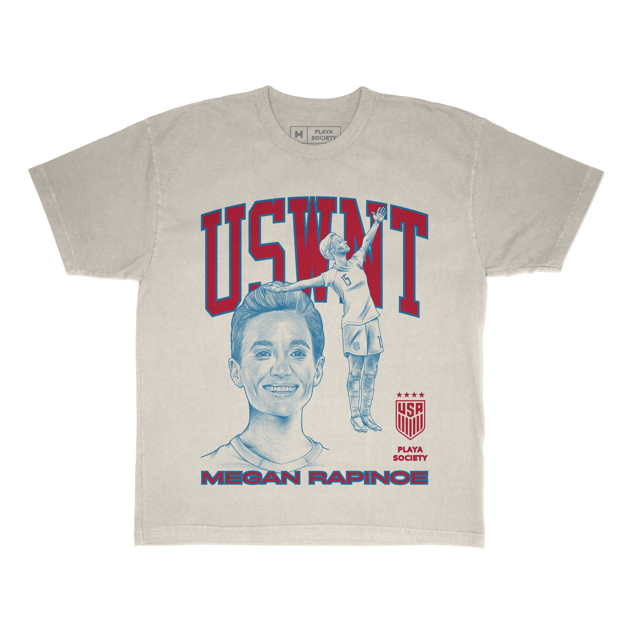 Playa Society USWNT Megan Rapinoe T-Shirt - Playa Society