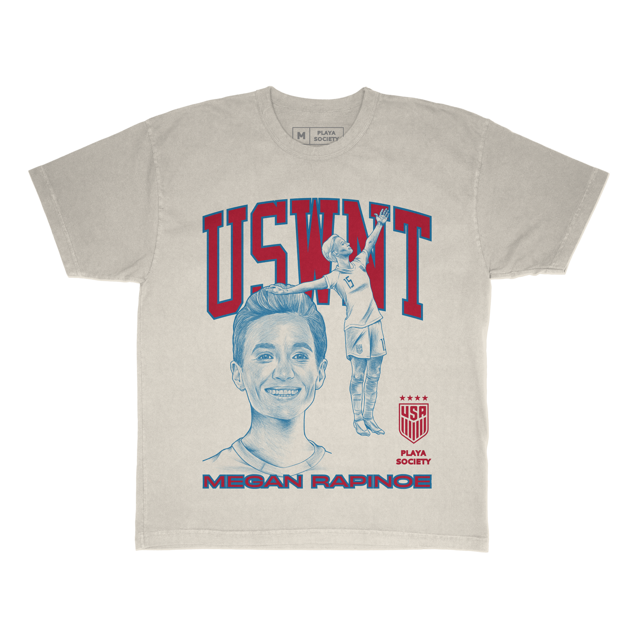 Playa Society USWNT Megan Rapinoe T Shirt