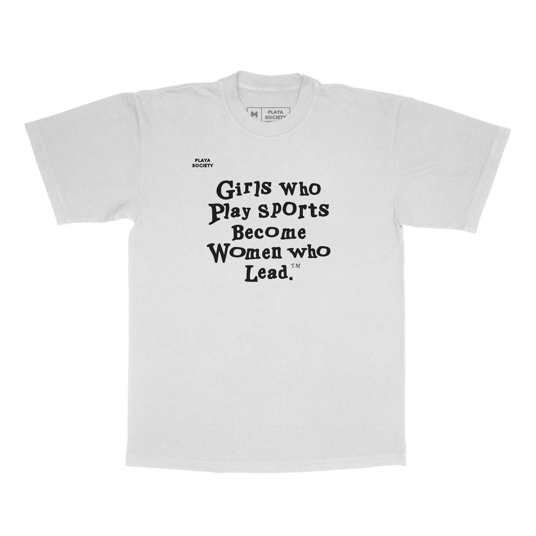 Playa Society "Girls Who Play Sports" T-shirt