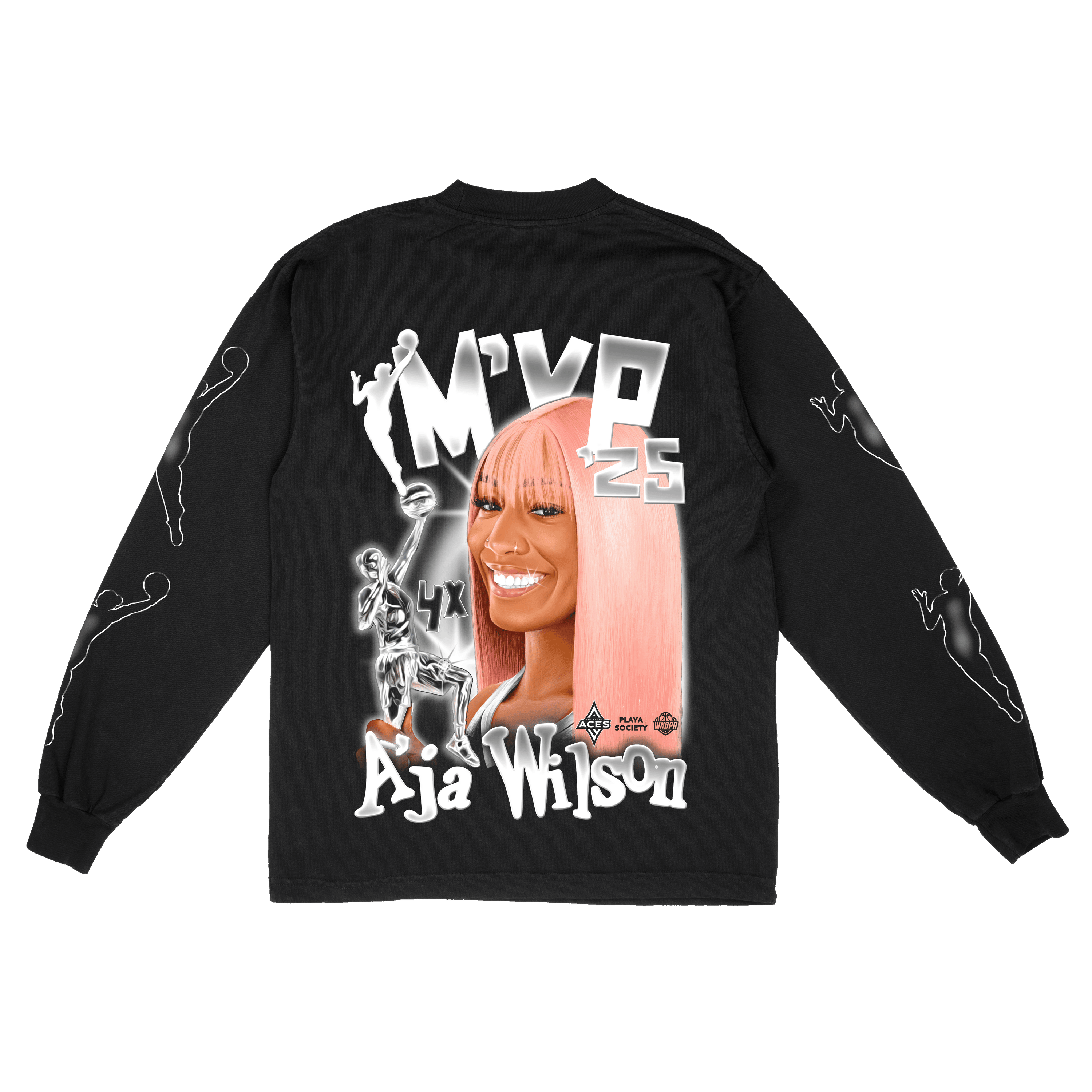 Playa Society 2025 WNBA MVP A'ja Long-Sleeve