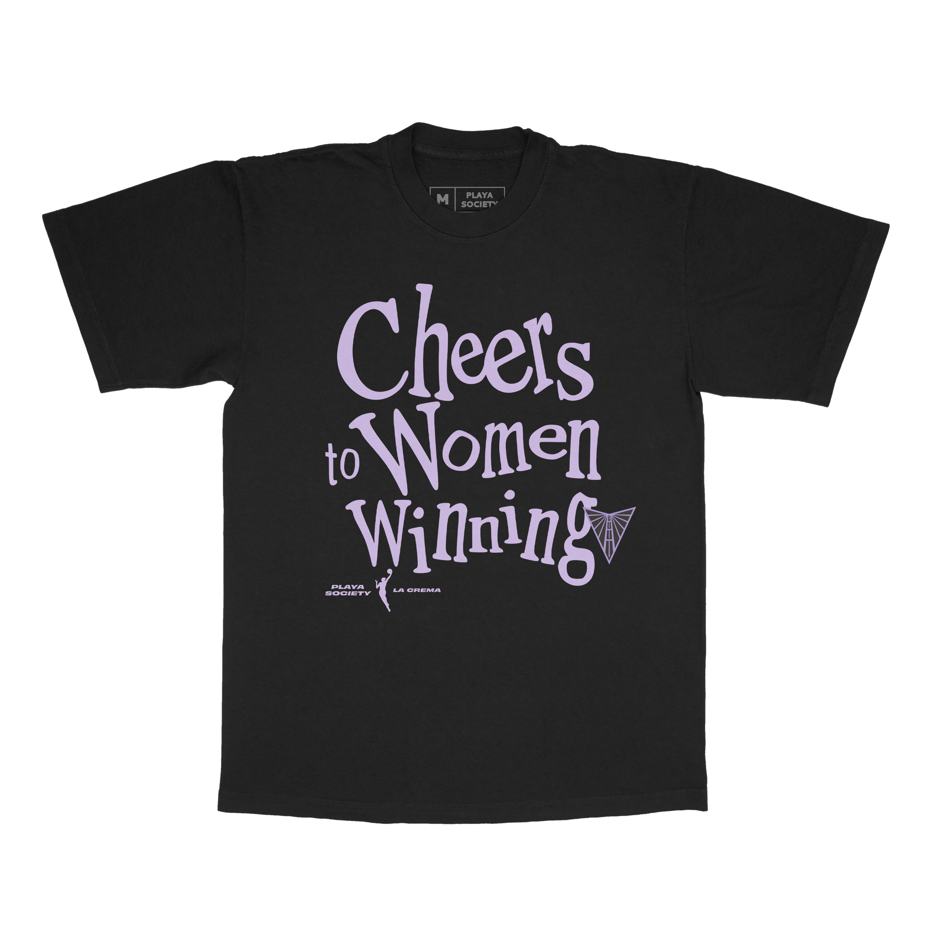 Playa Society x La Crema Golden State Valkyries "Cheers to Women Winning" T-Shirt