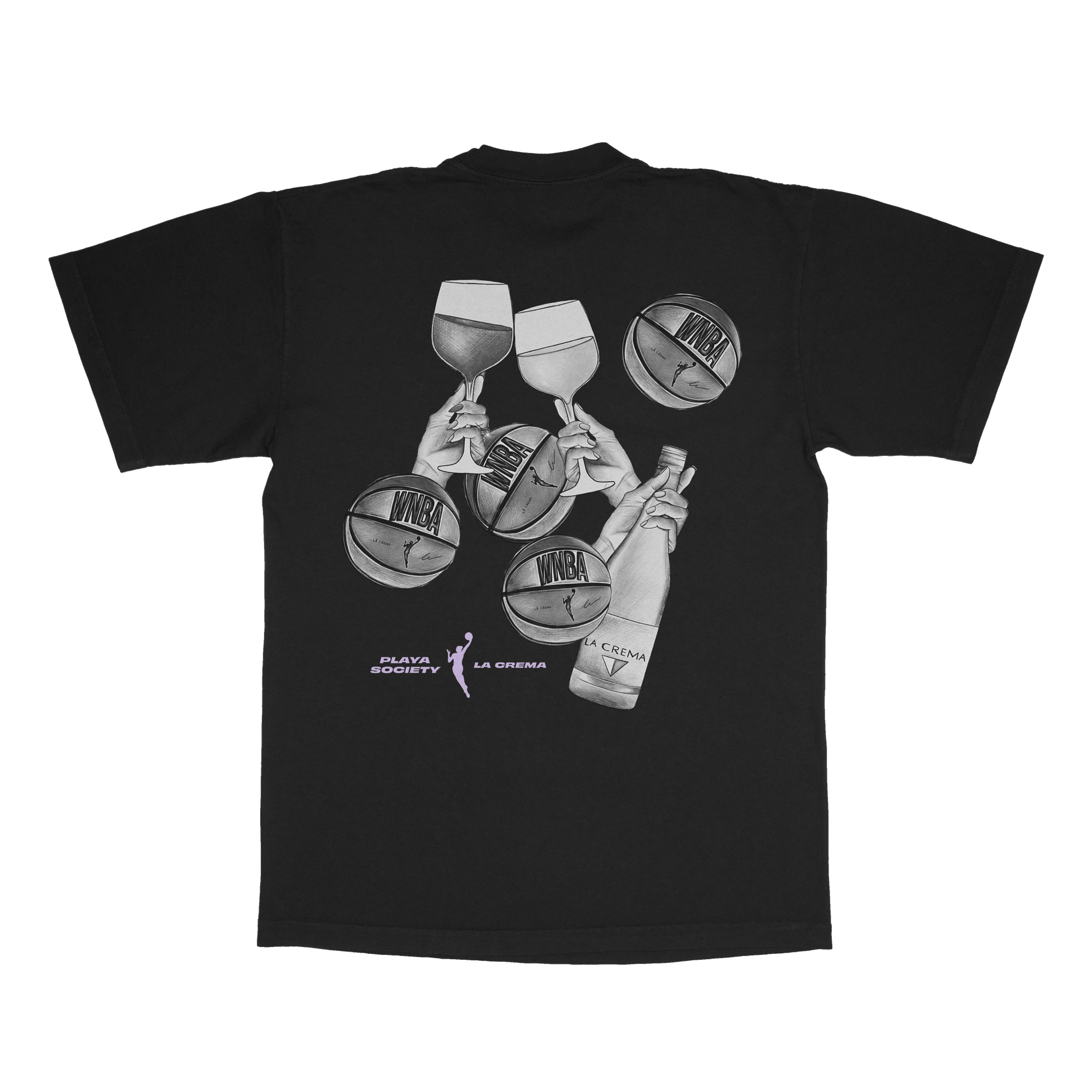 Playa Society x La Crema Golden State Valkyries "Cheers to Women Winning" T-Shirt