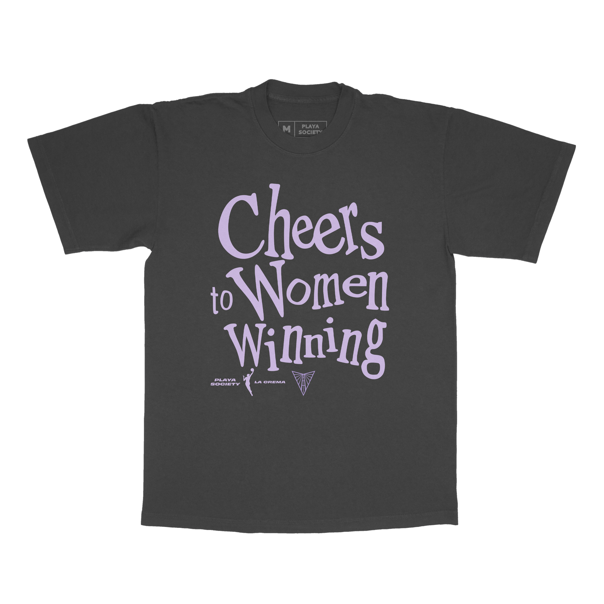 Playa Society x La Crema Golden State Valkyries "Cheers to Women Winning" T-Shirt