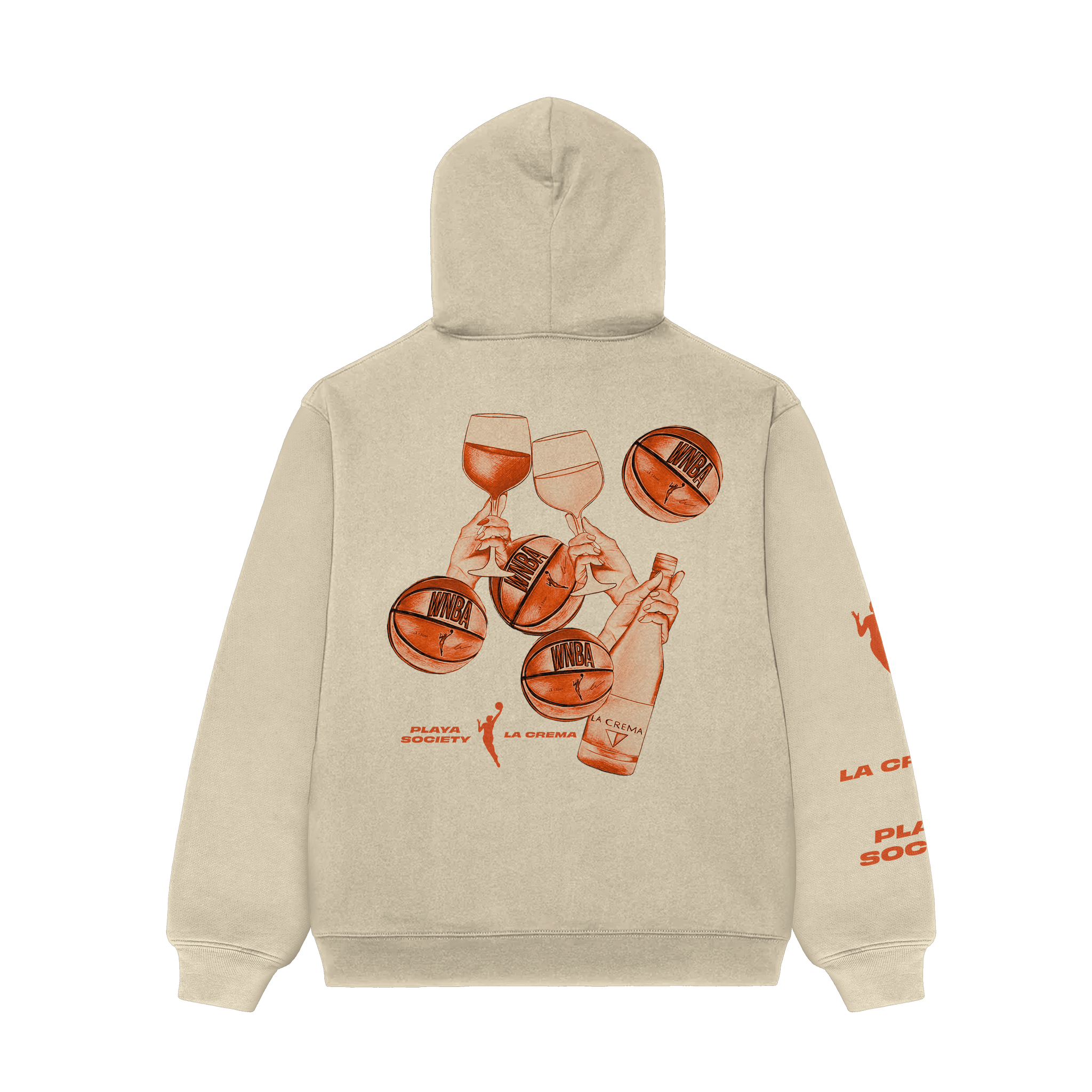 Playa Society x La Crema "Cheers to Women Winning" WNBA Hoodie