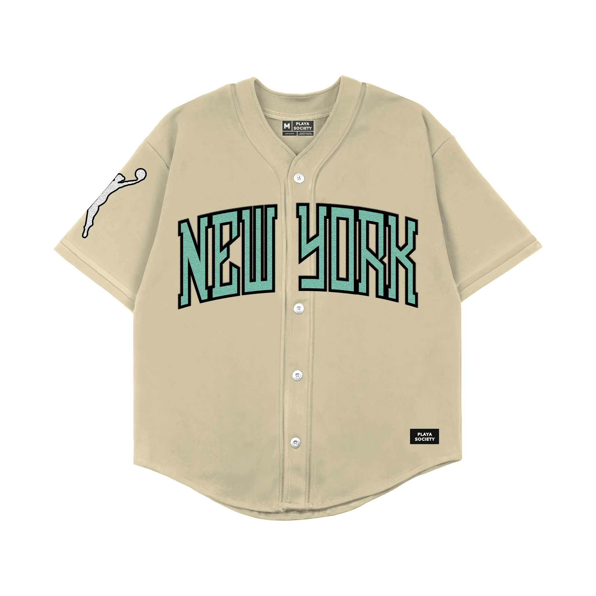 Playa Society New York Liberty Baseball Jersey