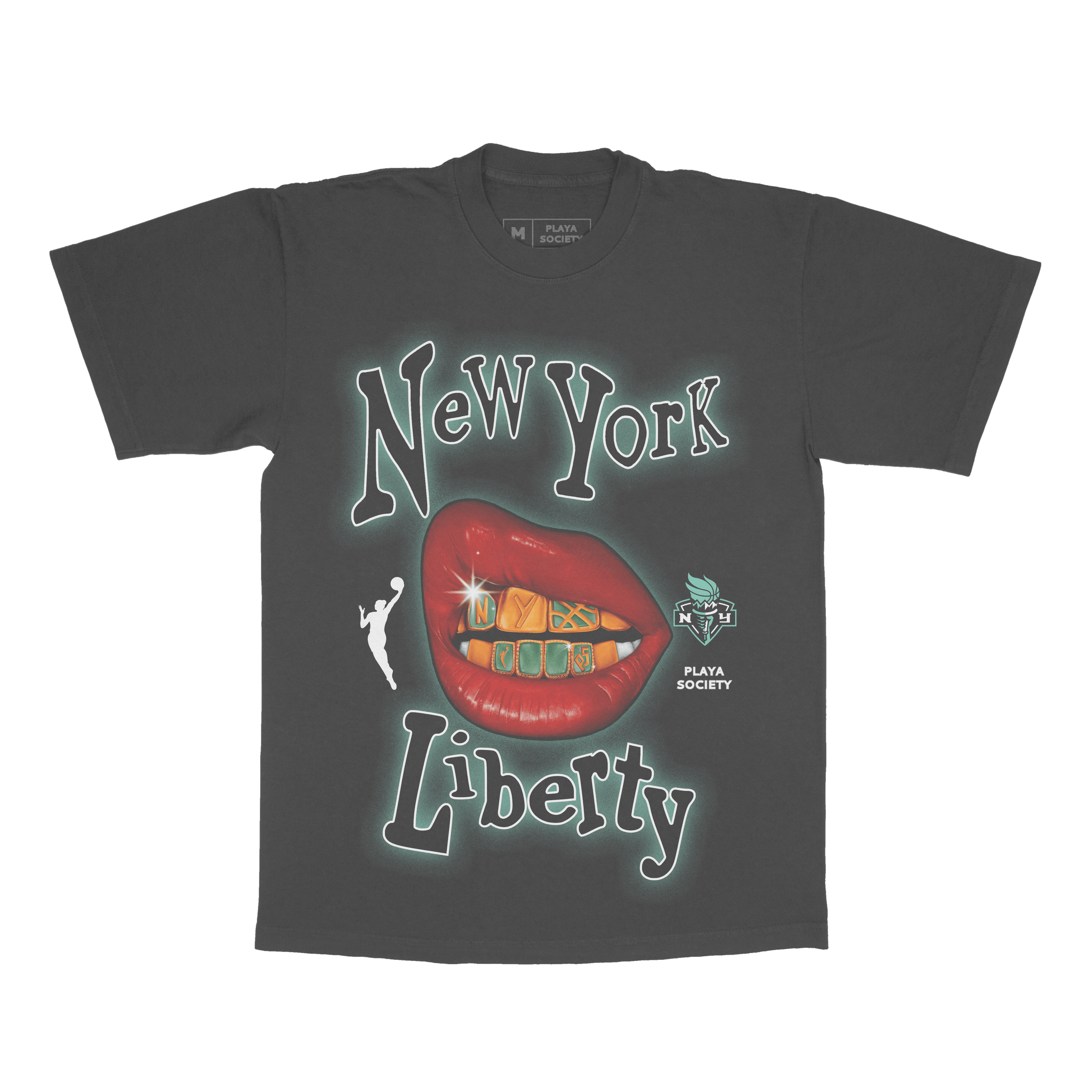 Playa Society 2026 New York Liberty Grill T-Shirt
