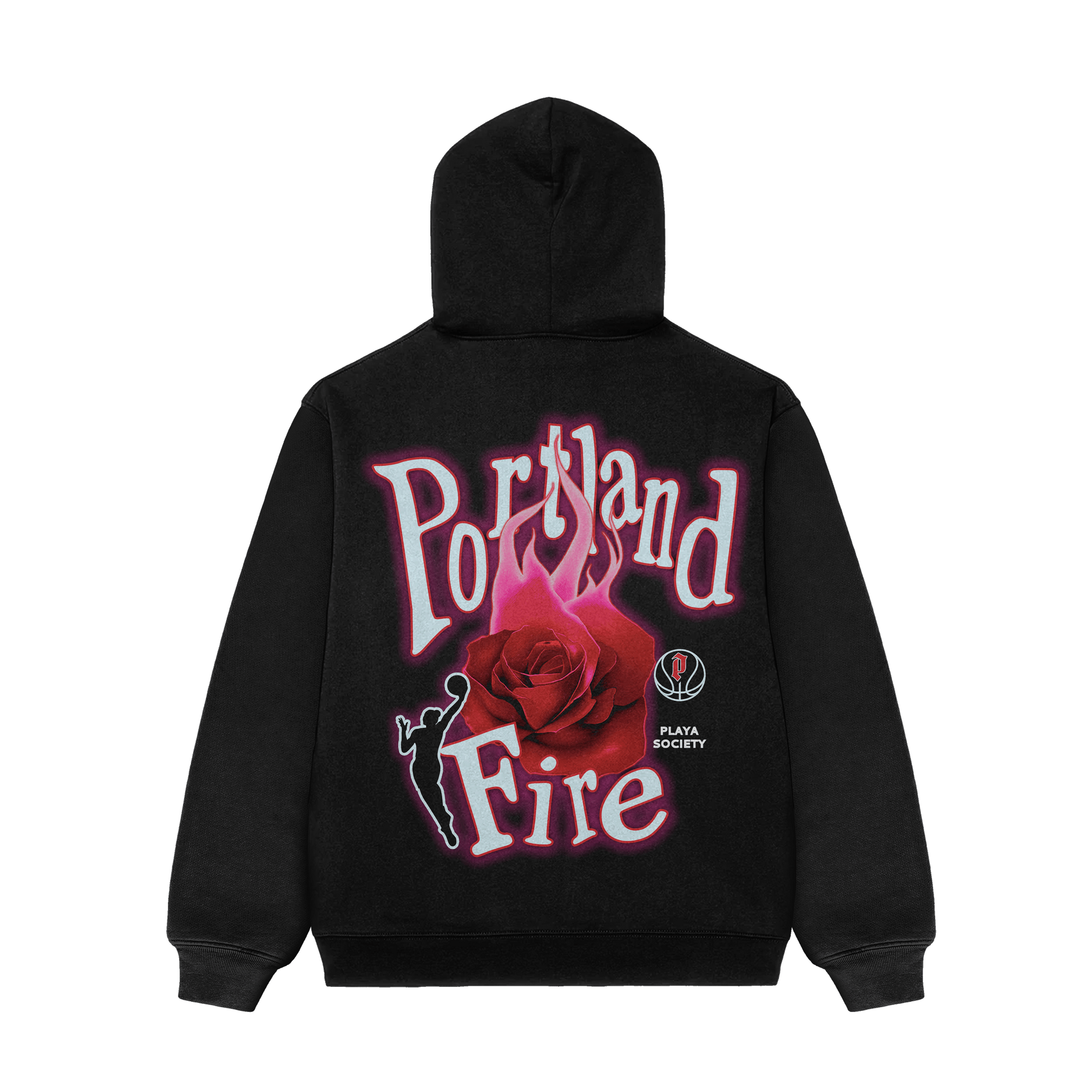 Playa Society WNBA Portland Fire Hoodie