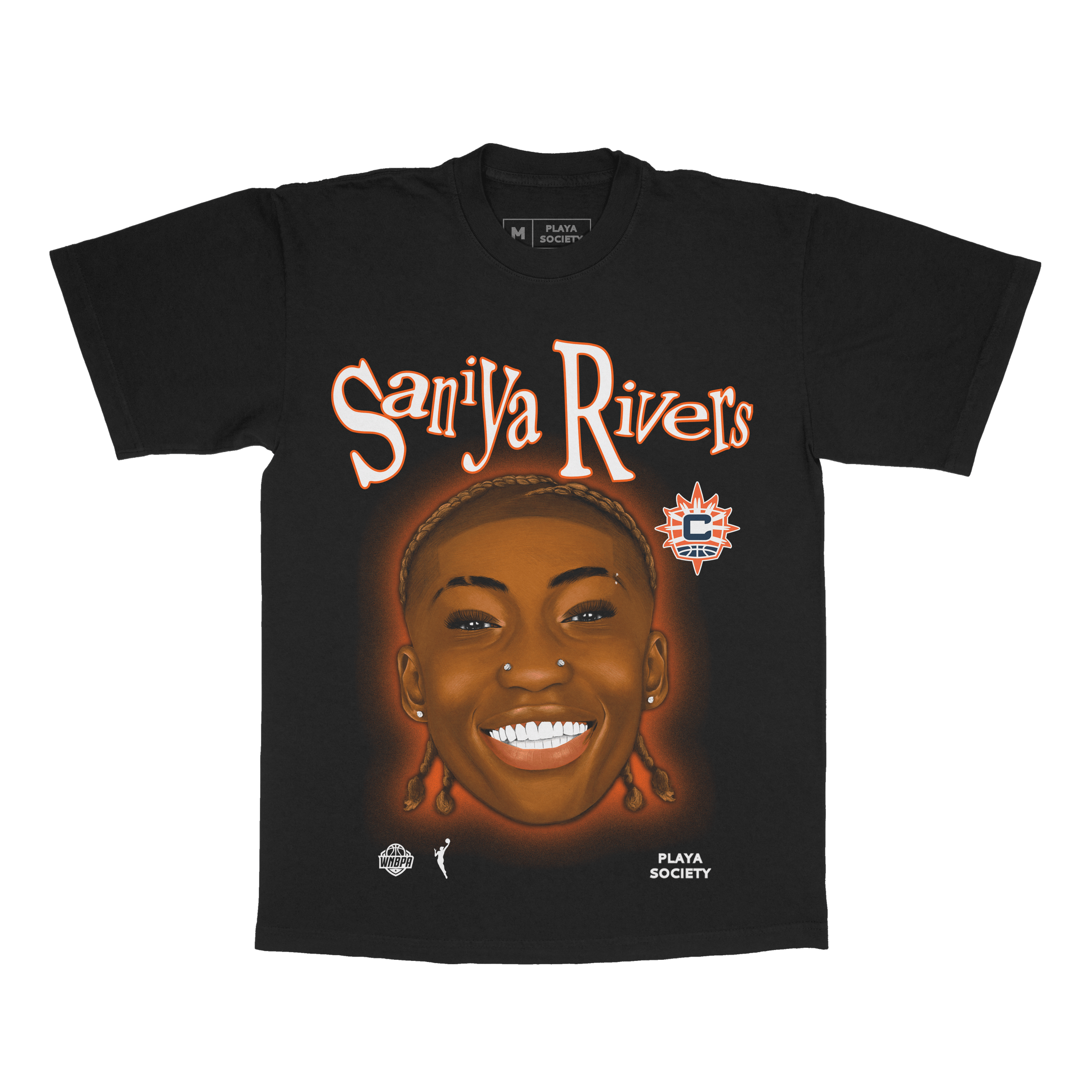 Playa Society Saniya Rivers Sketch T-Shirt