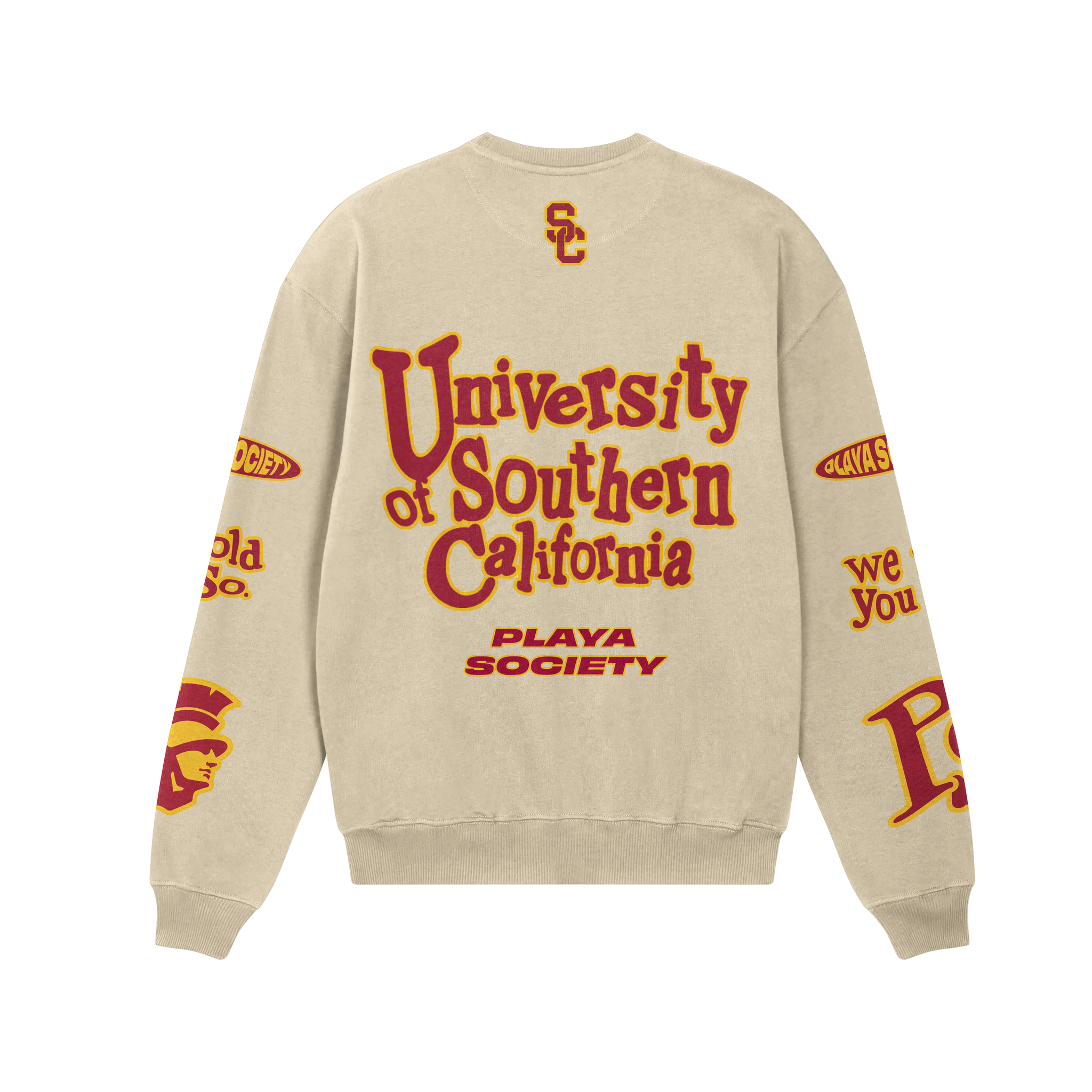 Playa Society x USC Crewneck