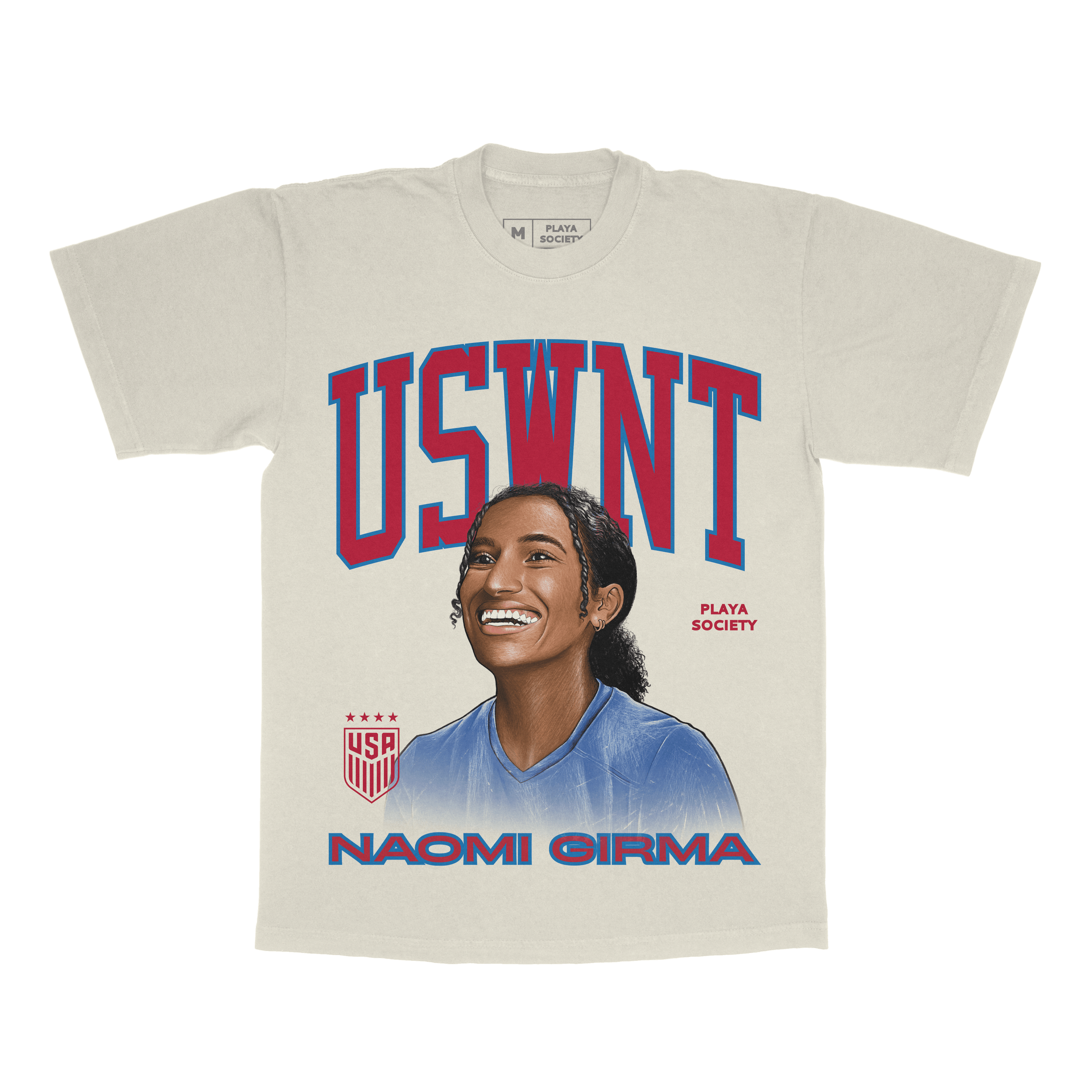Playa Society USWNT Naomi Girma T-Shirt