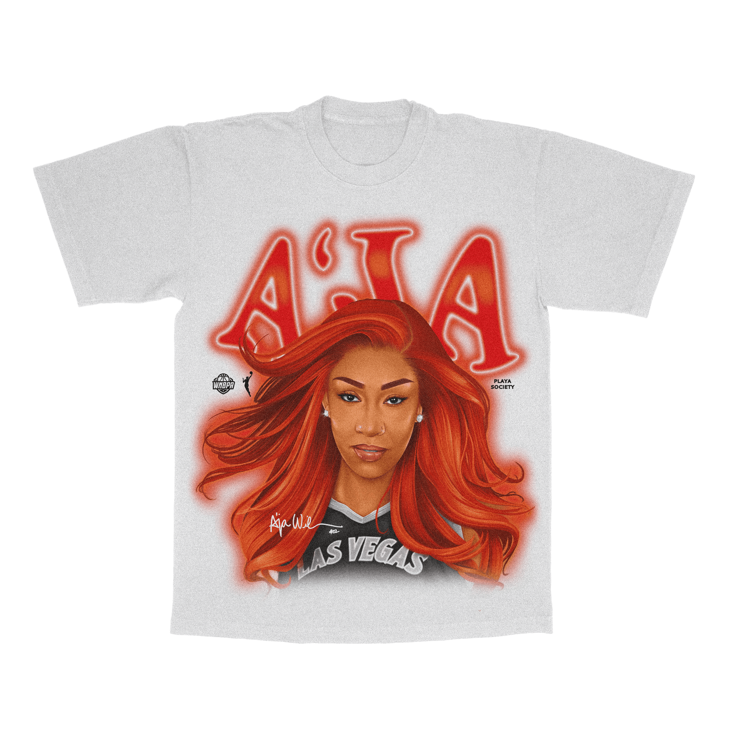 Playa Society A'ja Wilson 2026 T-Shirt