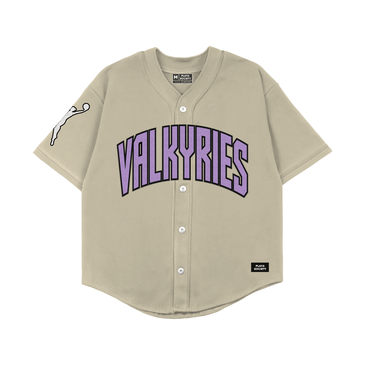 Playa Society 2026 Golden State Valkyries Baseball Jersey