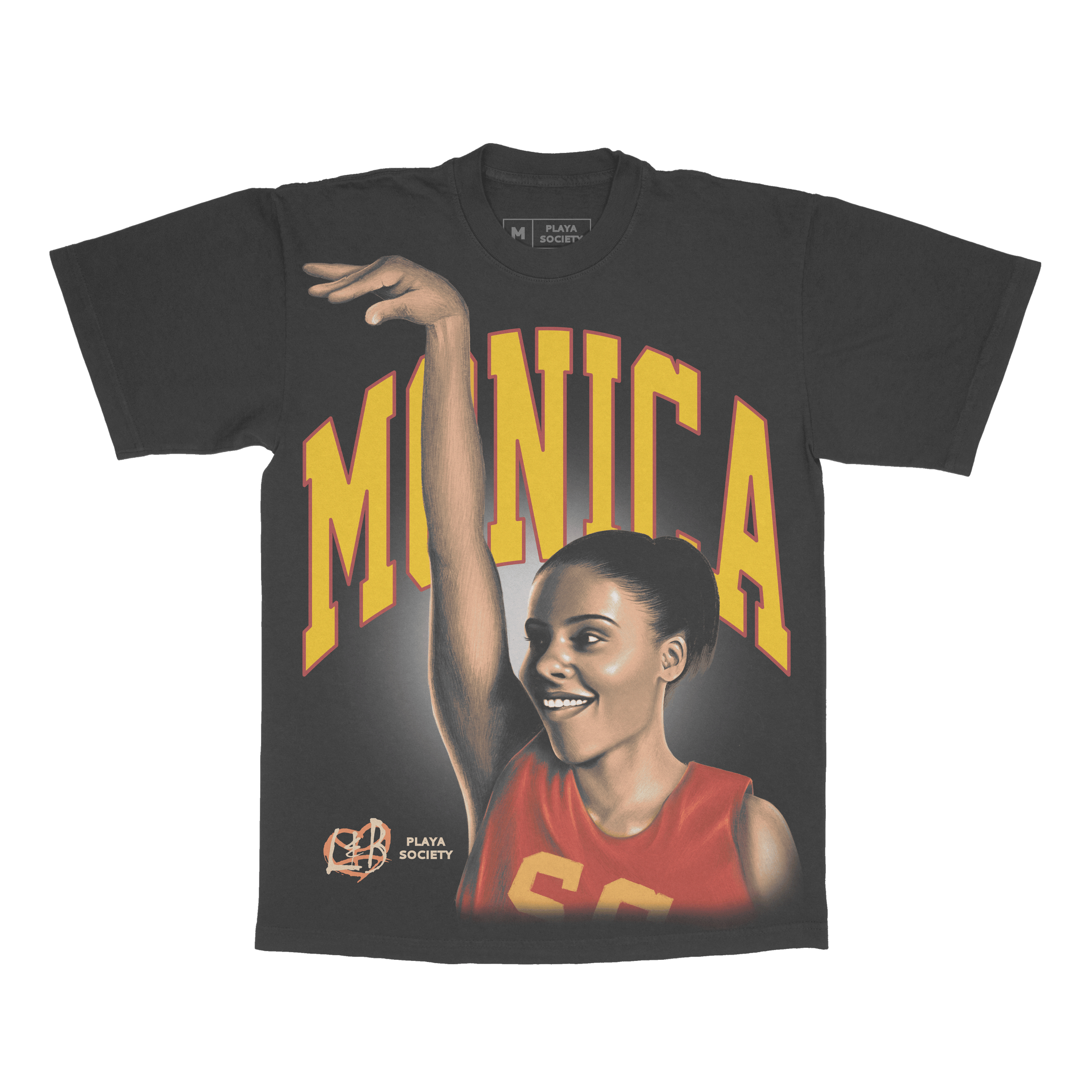 Playa Society X Love & Basketball Monica Vintage T-Shirt