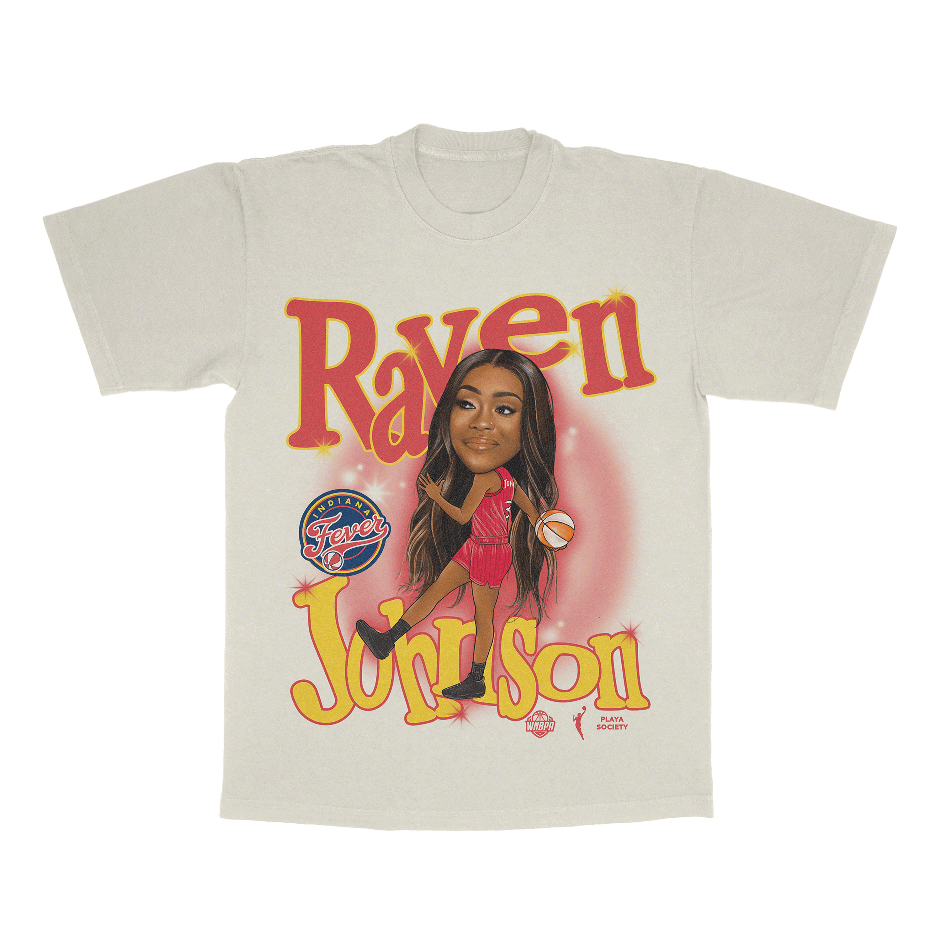 Playa Society WNBA Raven Johnson Draft T-Shirt