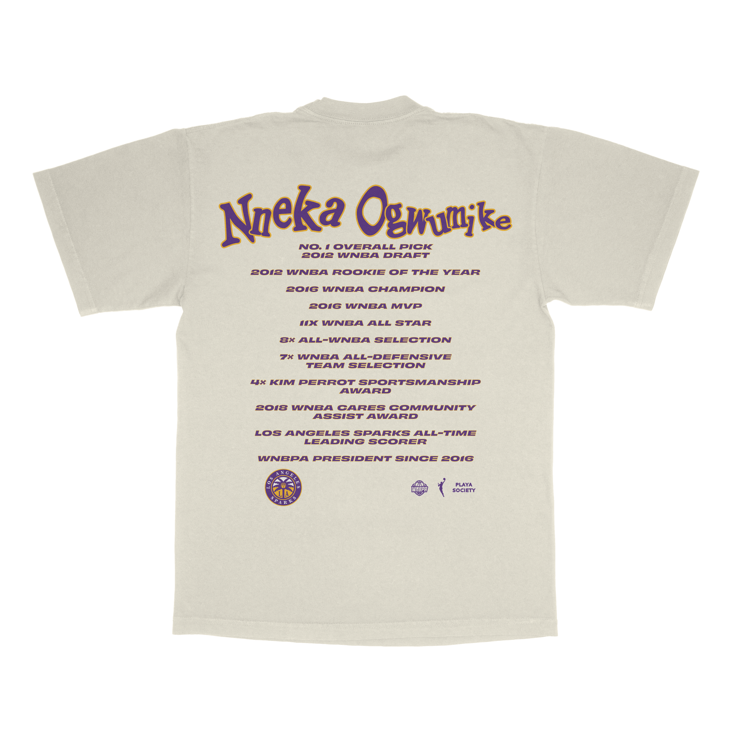 Playa Society Nneka Ogwumike Retirement T-Shirt