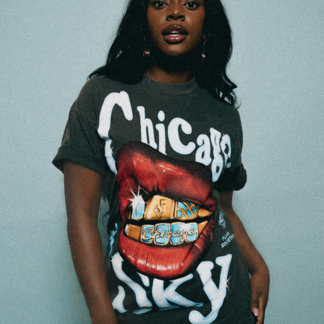 Playa Society Chicago Sky Mood T-Shirt