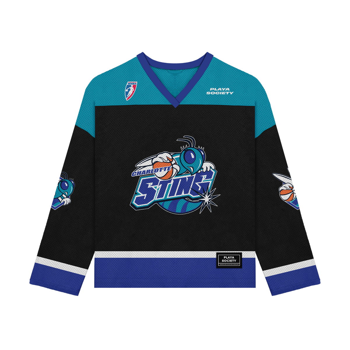 Playa Society Charlotte Sting Vintage Hockey Jersey