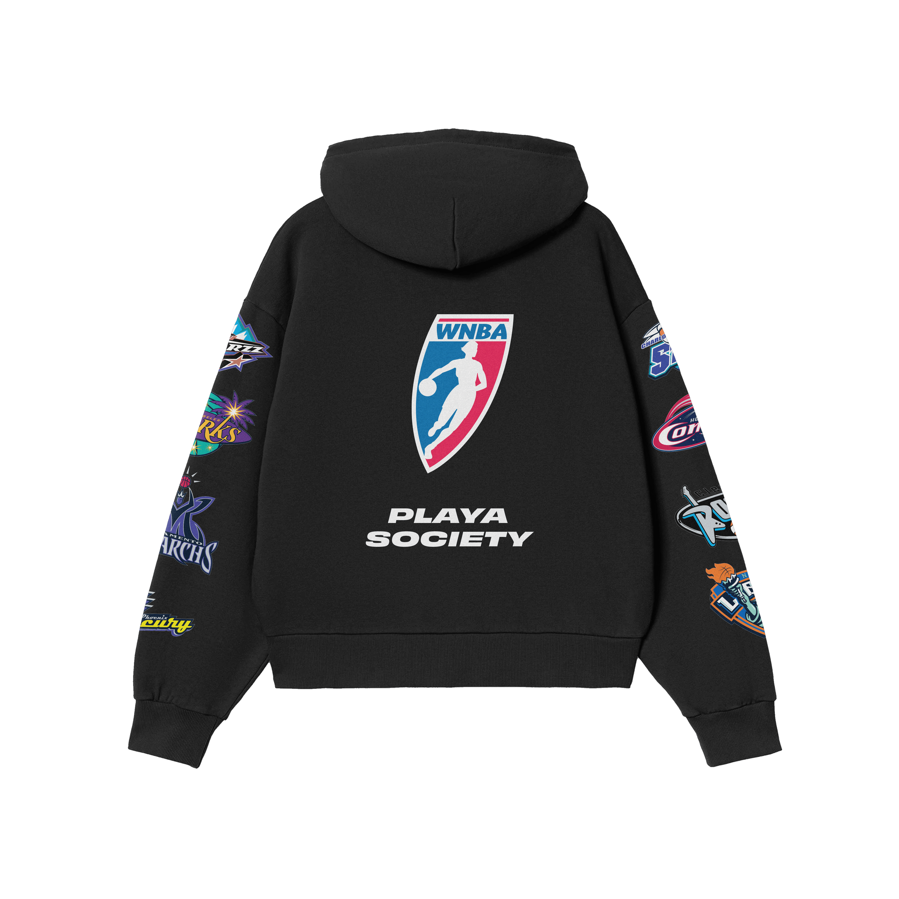 Playa Society WNBA Vintage Zip-up Hoodie