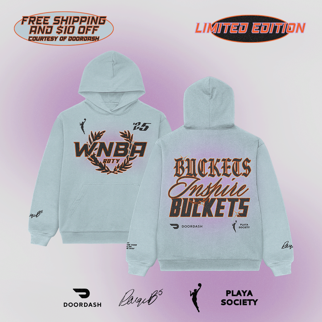 Playa Society x DoorDash x Paige Bueckers 'Buckets Inspire Buckets' Hoodie