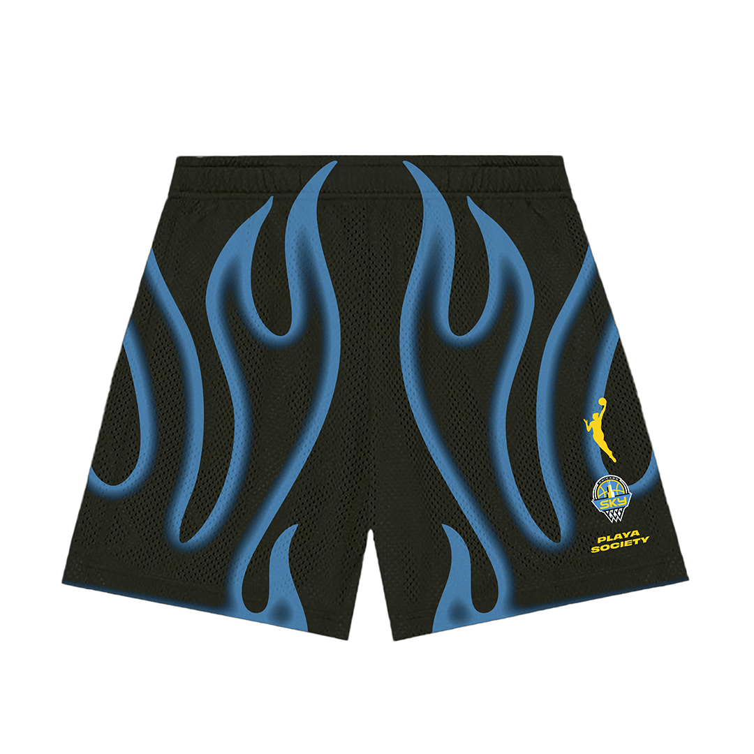 Playa Society WNBA Sky Shorts