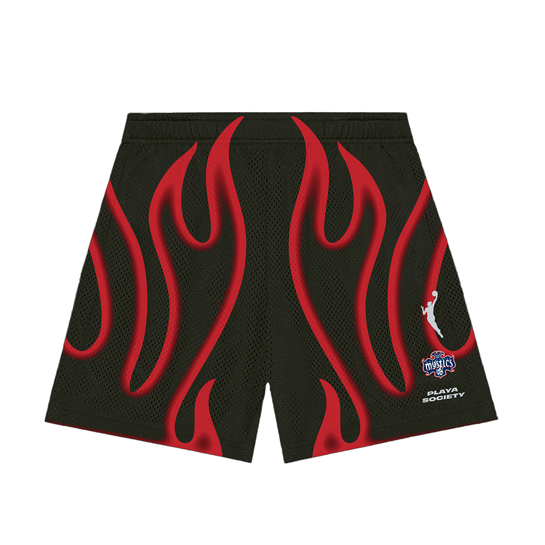 Playa Society WNBA Mystics Shorts