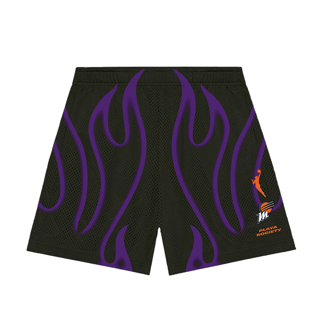 Playa Society WNBA Mercury Shorts