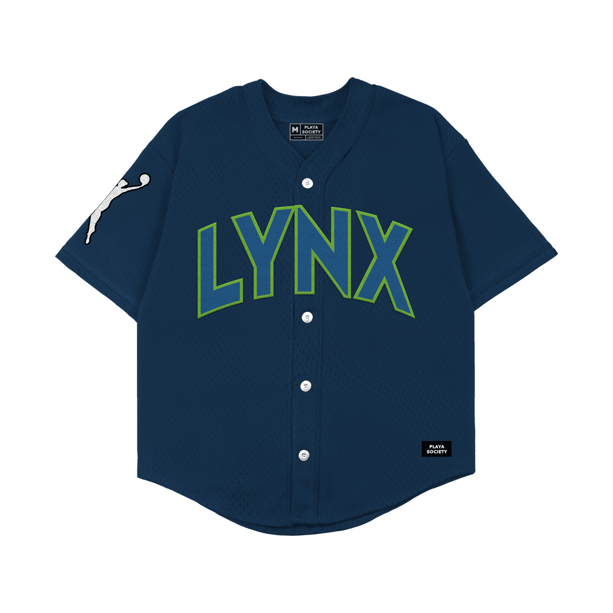 Playa Society 2026 Minnesota Lynx Baseball Jersey