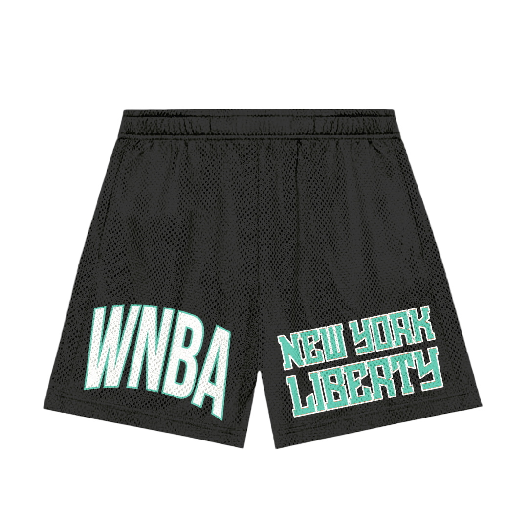 Playa Society WNBA New York Liberty Team Shorts - Playa Society