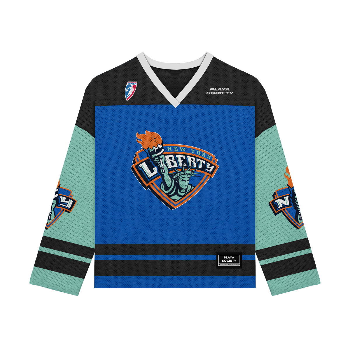 Playa Society New York Liberty Vintage Hockey Jersey