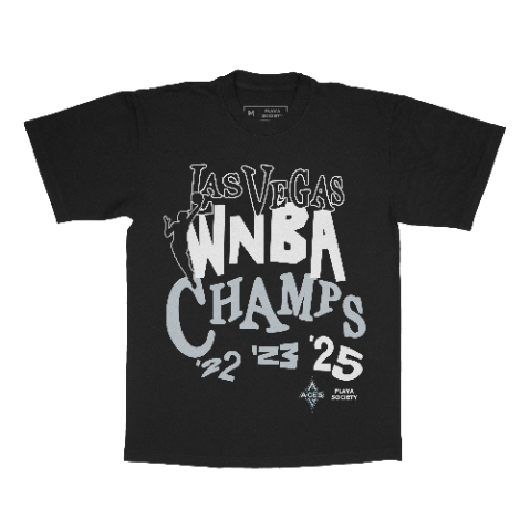 Playa Society 2025 WNBA Champs Aces T-shirt