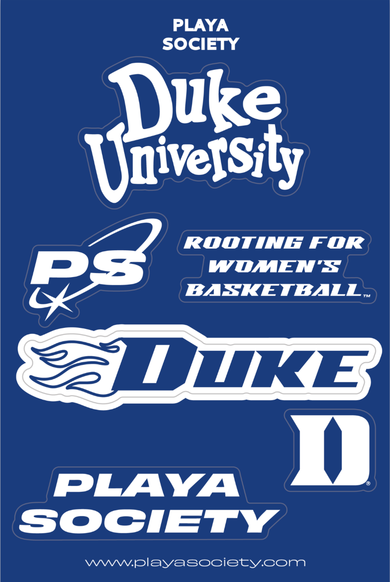 PLAYA SOCIETY X DUKE STICKER PACK